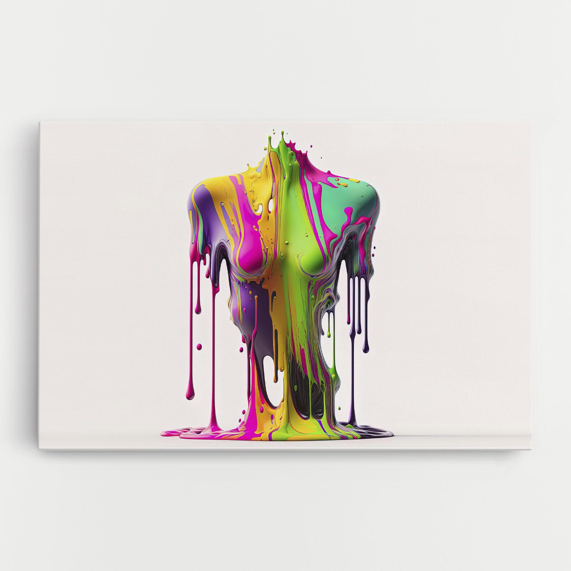 Vászonkép Colorful Body mockup 0