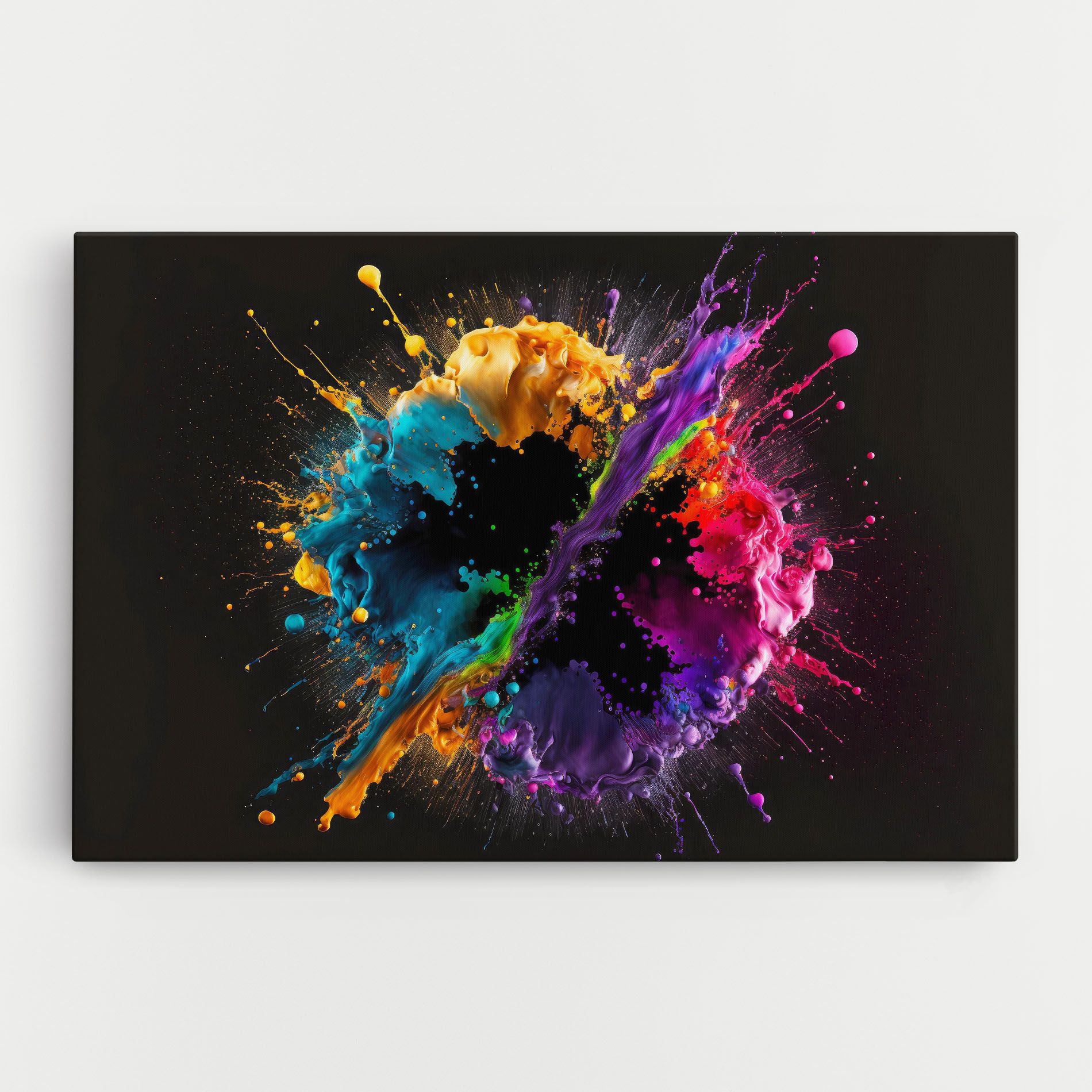 Oily Splash Explosion mockup 0