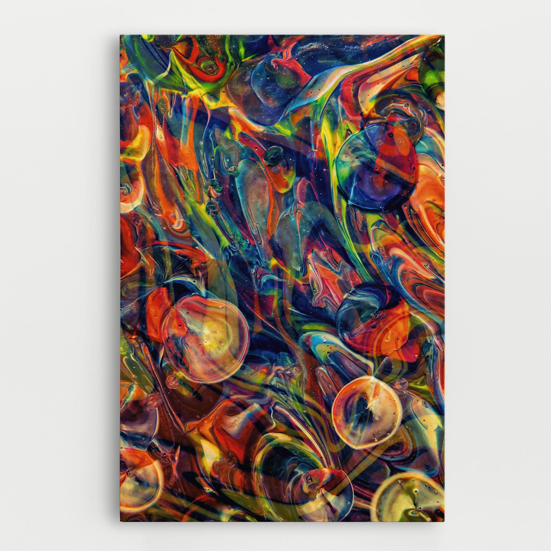 Vászonkép Abstract Glass mockup 0