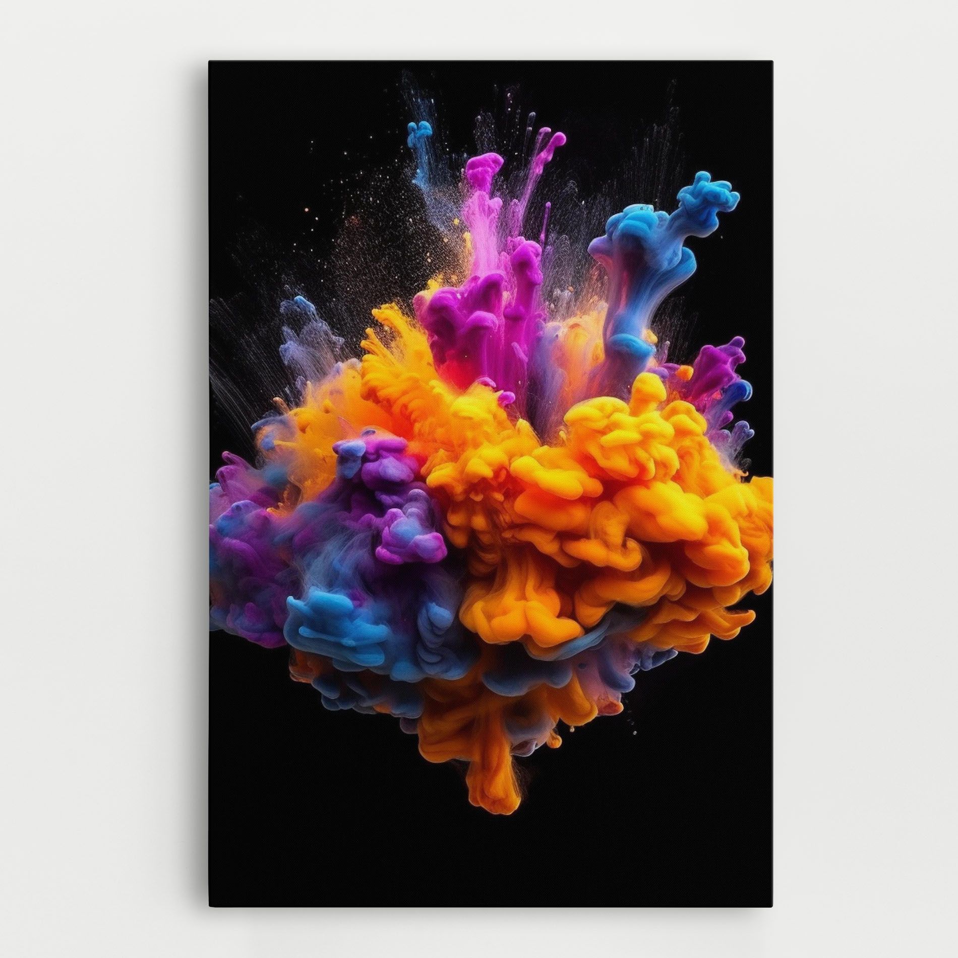 Colorful Cloud Liquid mockup 0