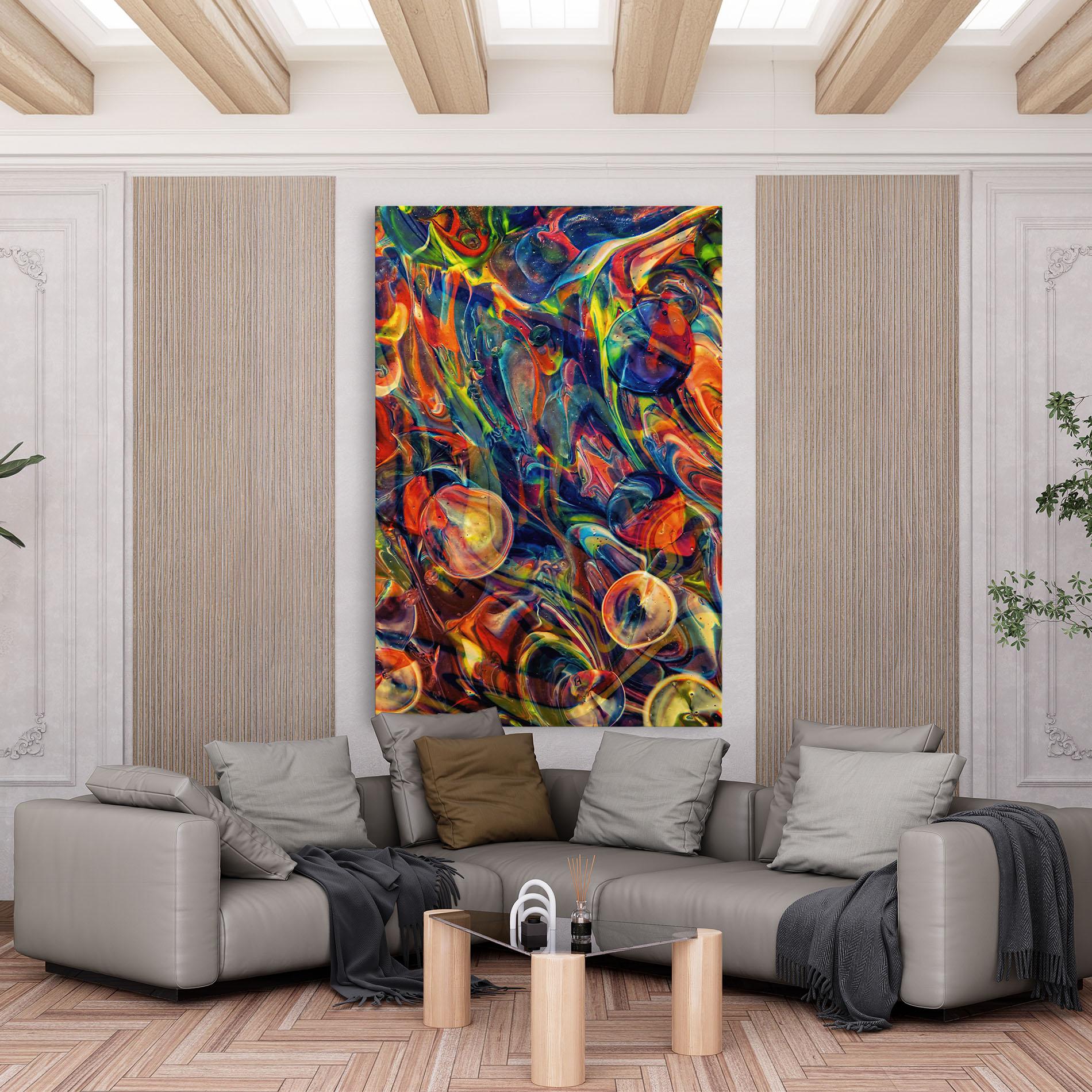 Vászonkép Abstract Glass mockup 6