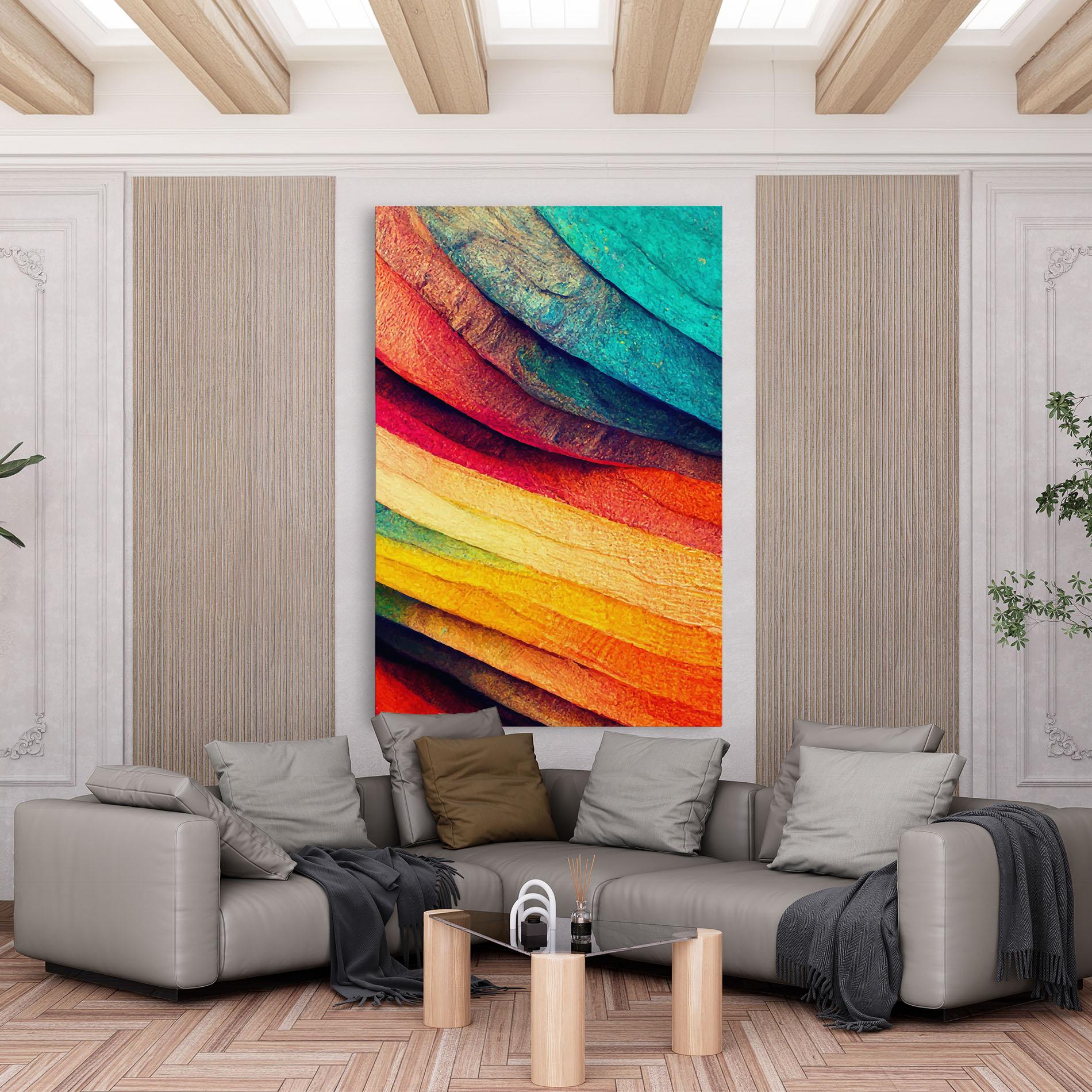 Vászonkép Autumn Abstract Color mockup 6