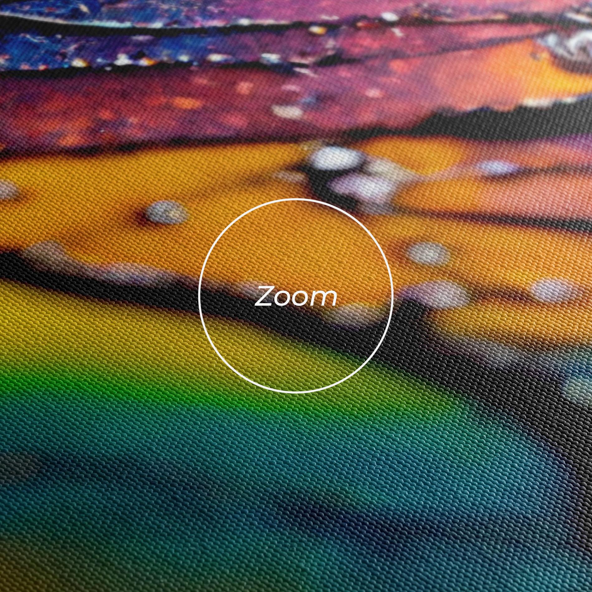 Vászonkép Beautiful Colorful Epoxy mockup 3