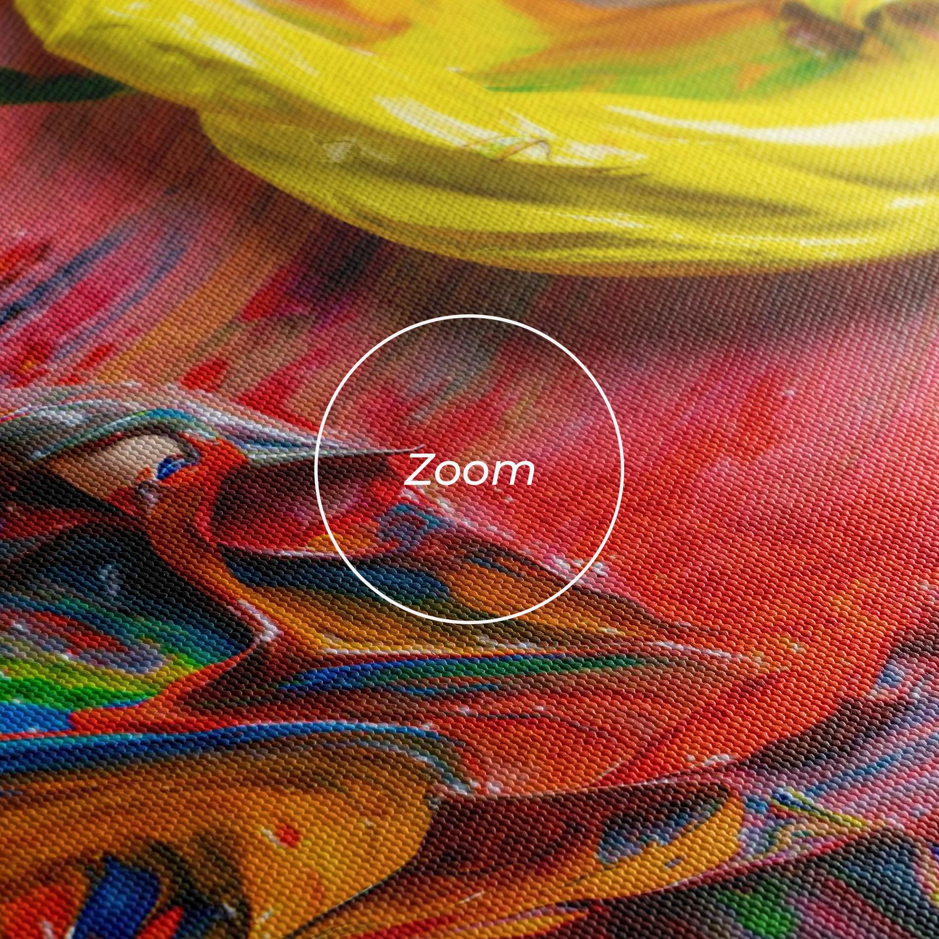 Vászonkép Bright Oil Colors mockup 3