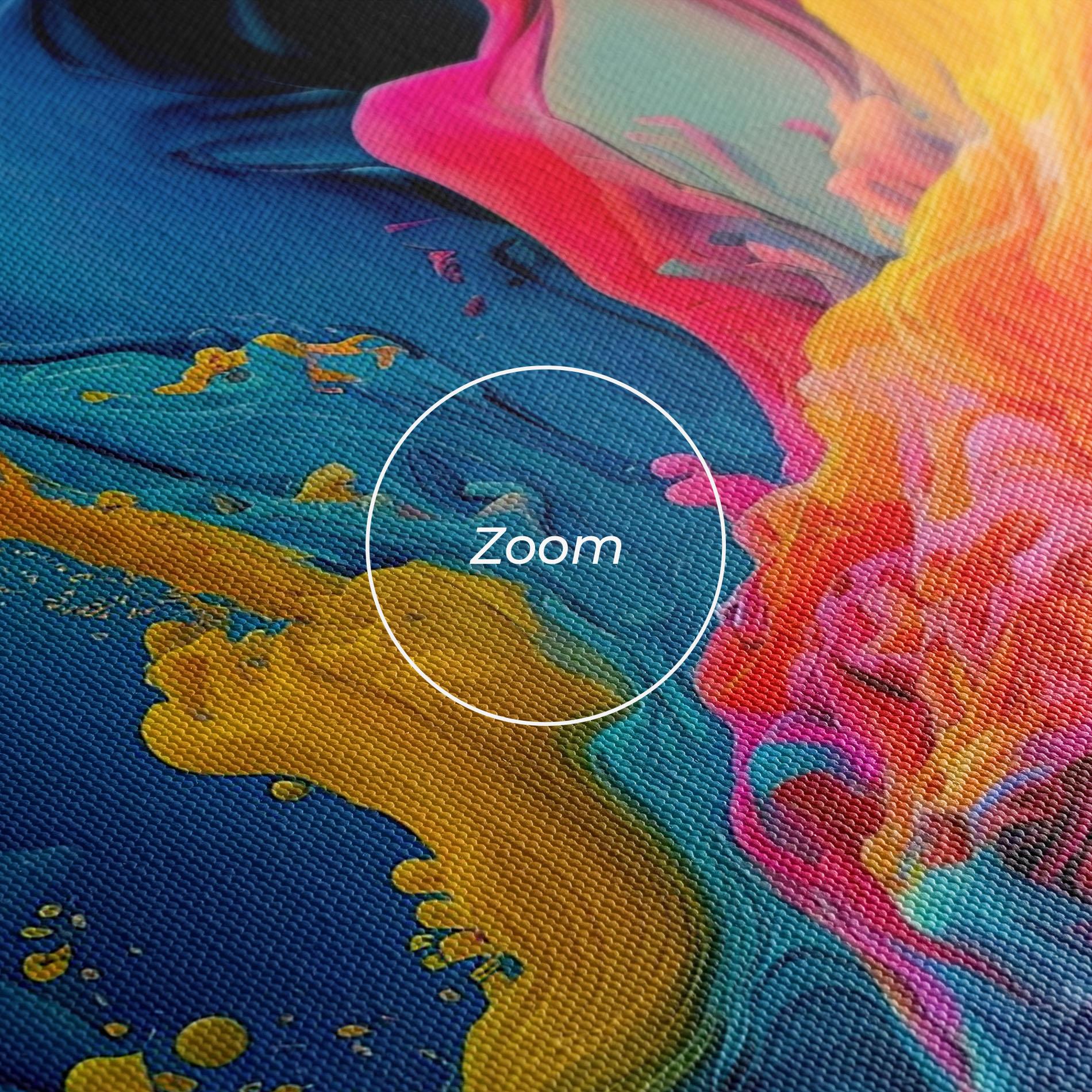 Vászonkép Color Floating mockup 3