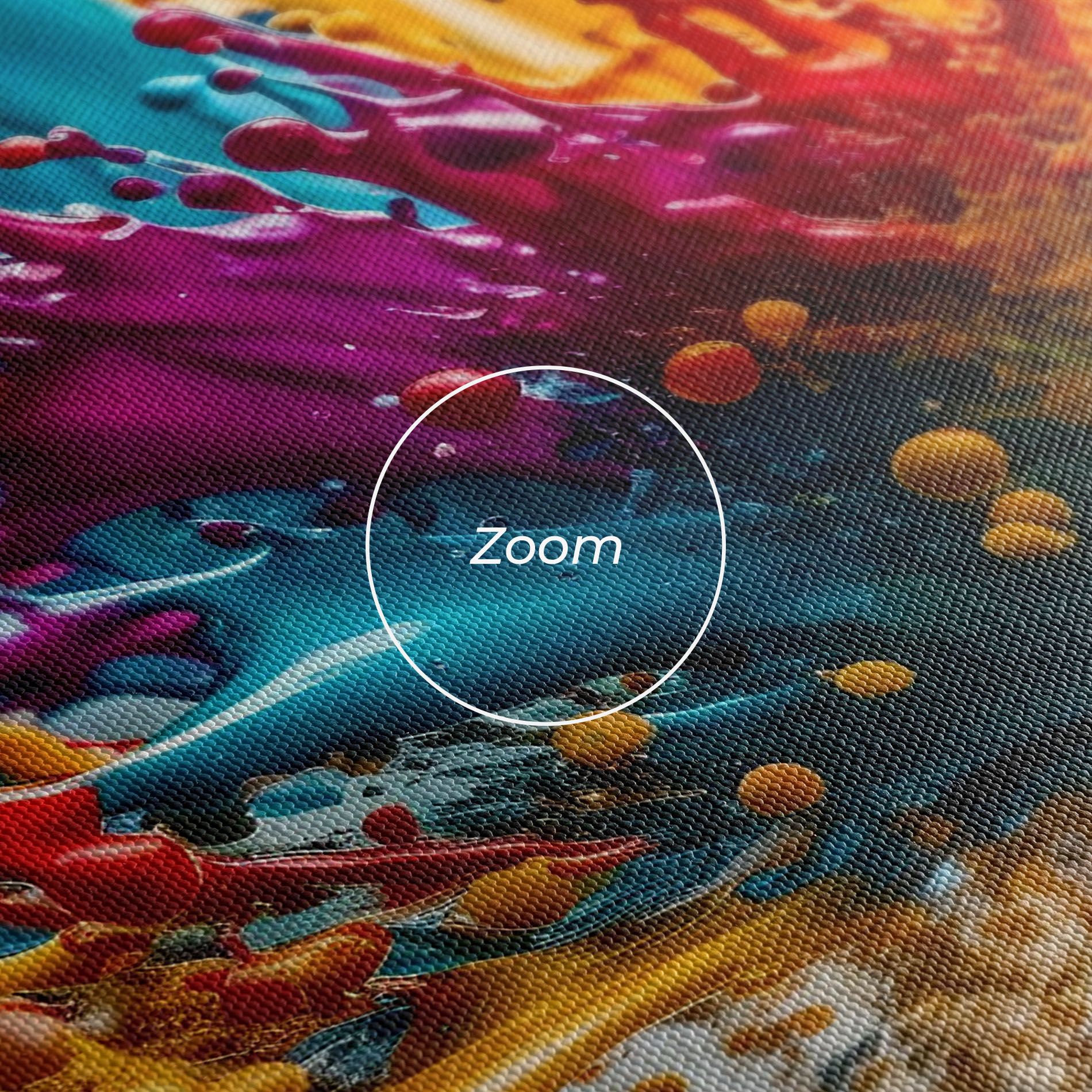 Colorful Water Splash mockup 3