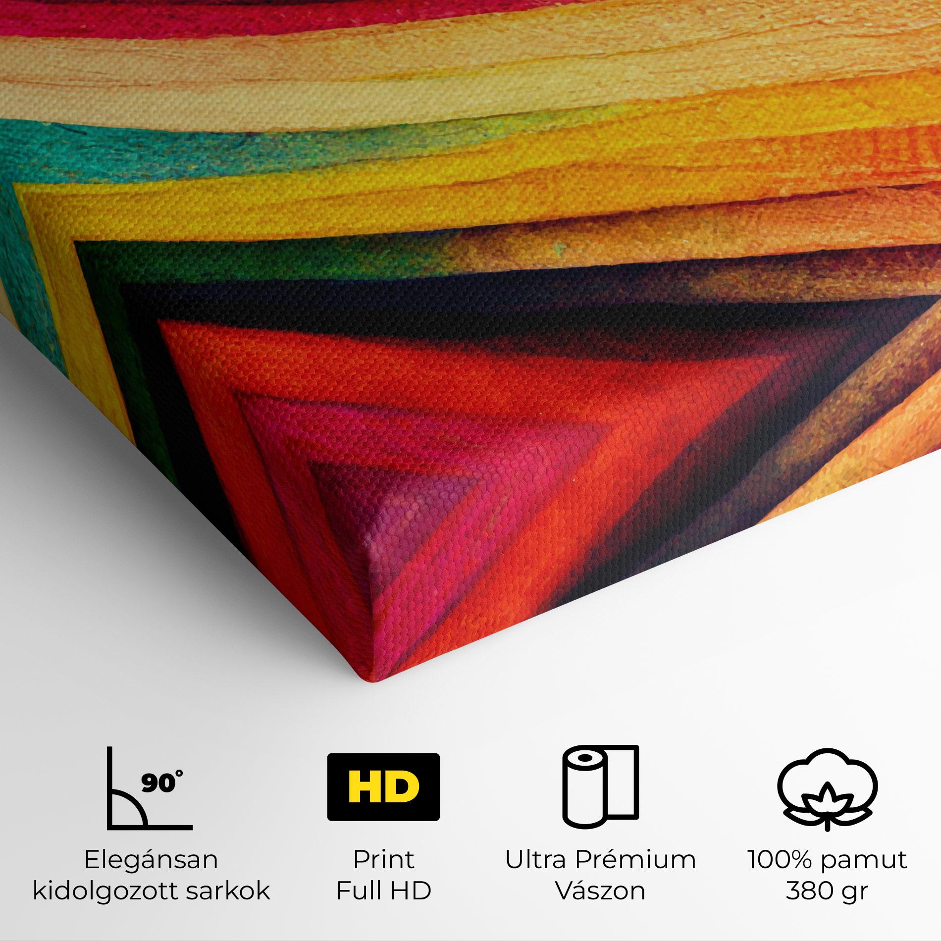 Vászonkép Autumn Abstract Color mockup 4