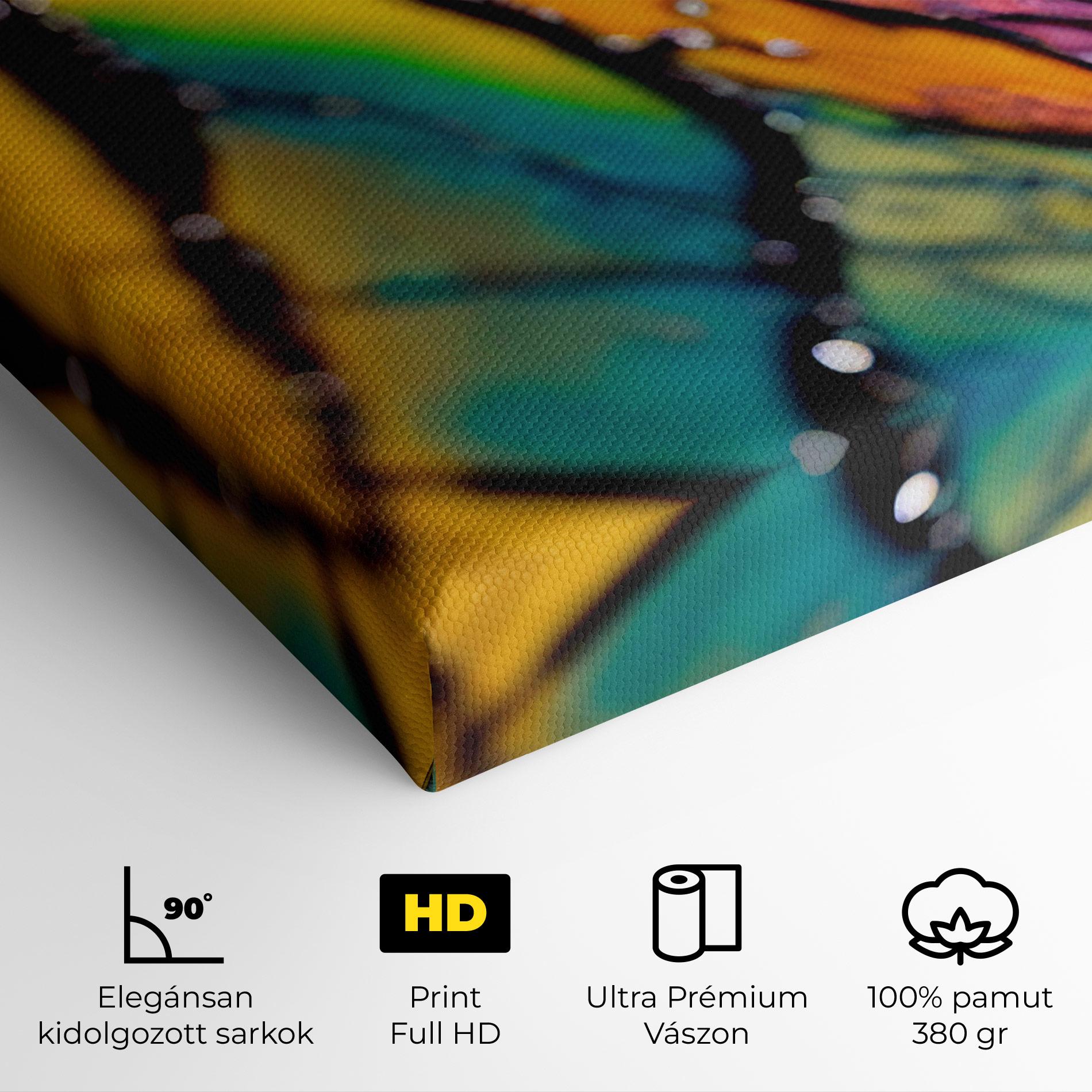 Vászonkép Beautiful Colorful Epoxy mockup 4