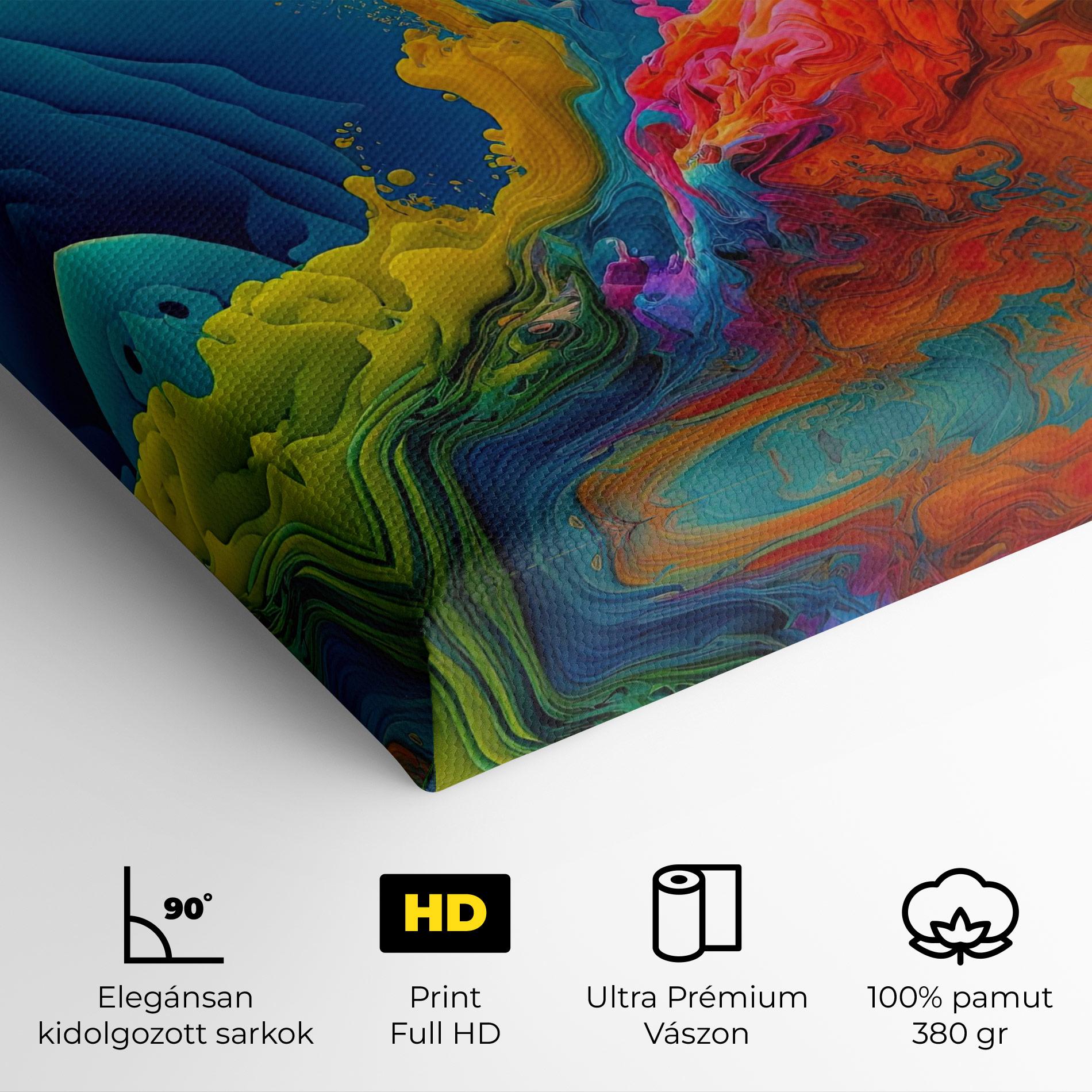 Vászonkép Color Floating mockup 4