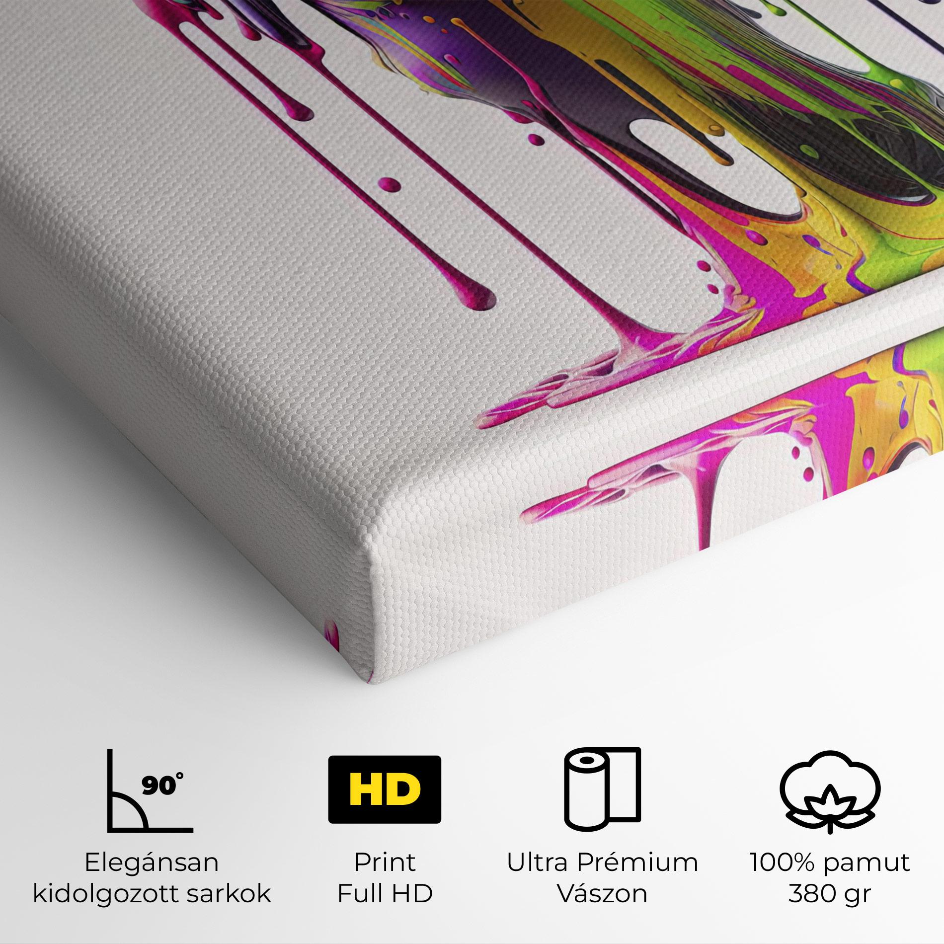 Vászonkép Colorful Body mockup 4