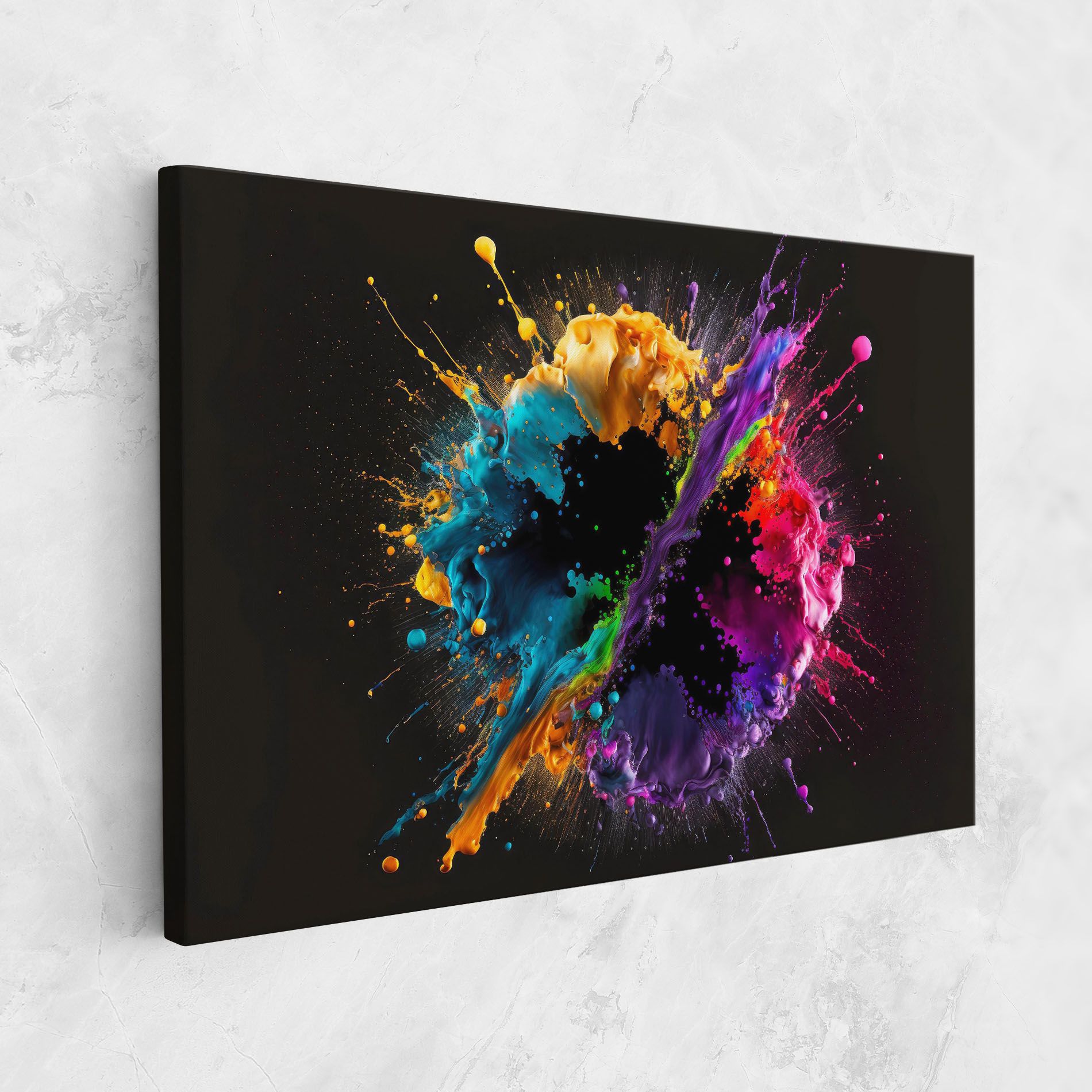 Oily Splash Explosion mockup 1