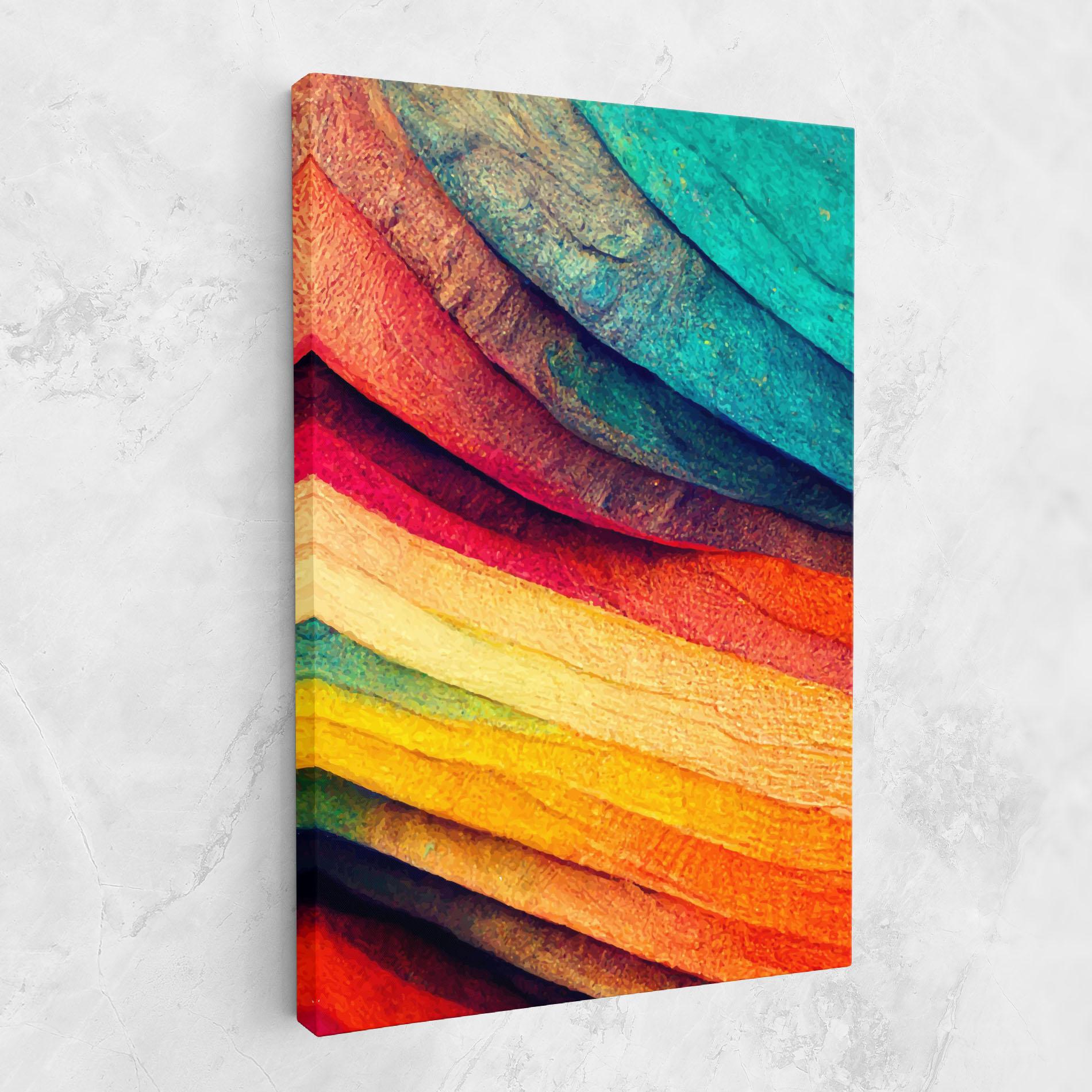 Vászonkép Autumn Abstract Color mockup 1
