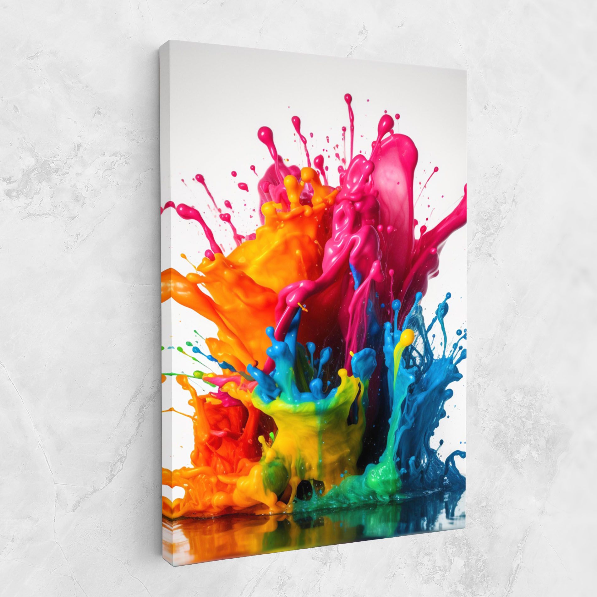 Colorful Explosion Paint mockup 1