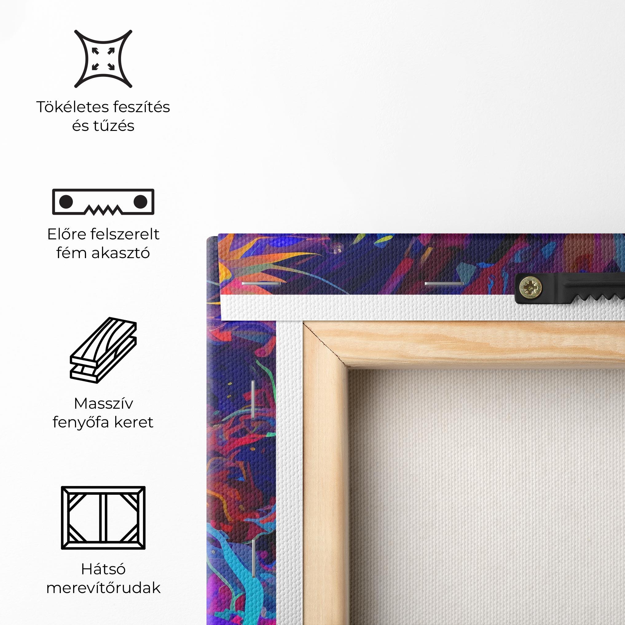 Vászonkép Abstract Color Work mockup 5