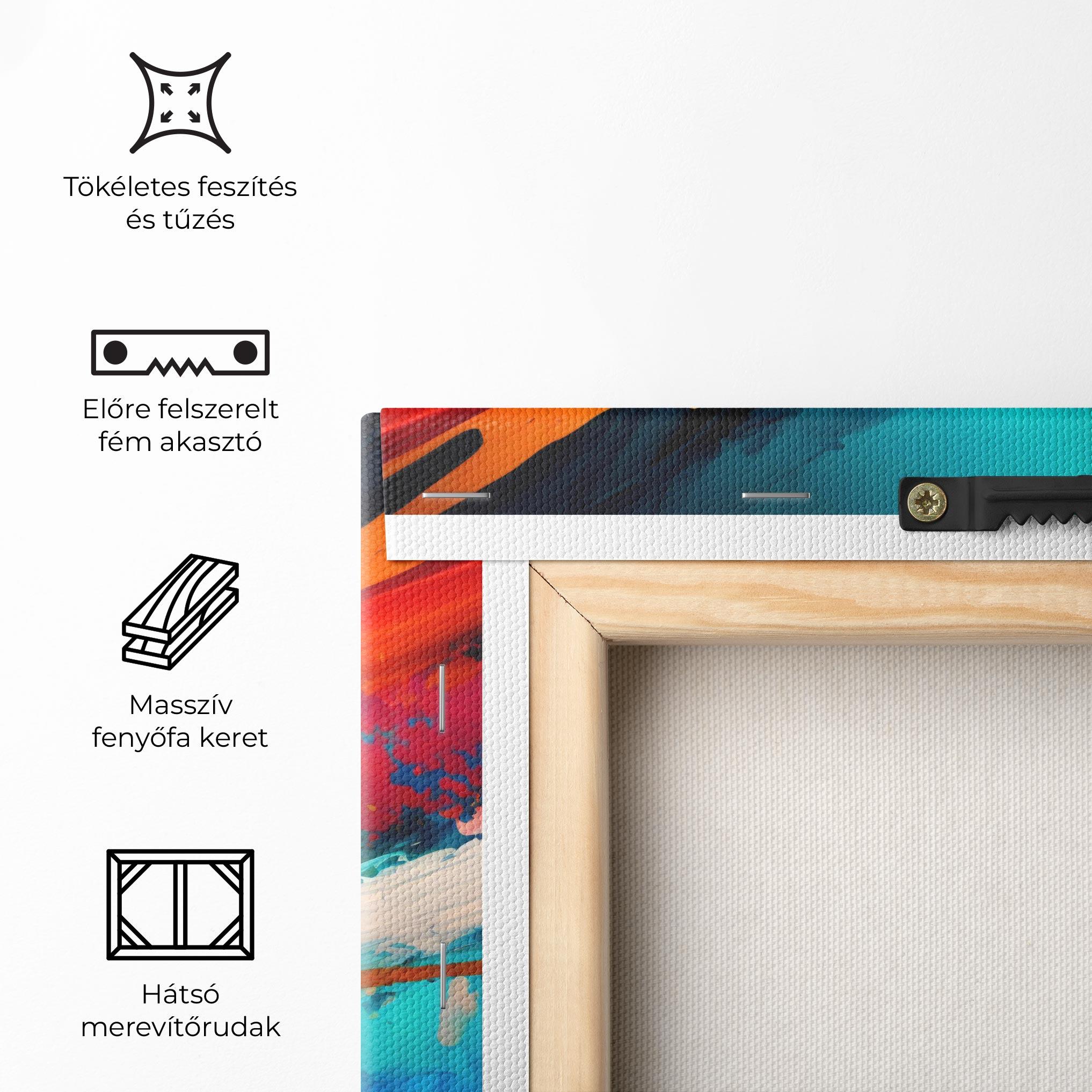 Vászonkép Art Brush Strokes mockup 5