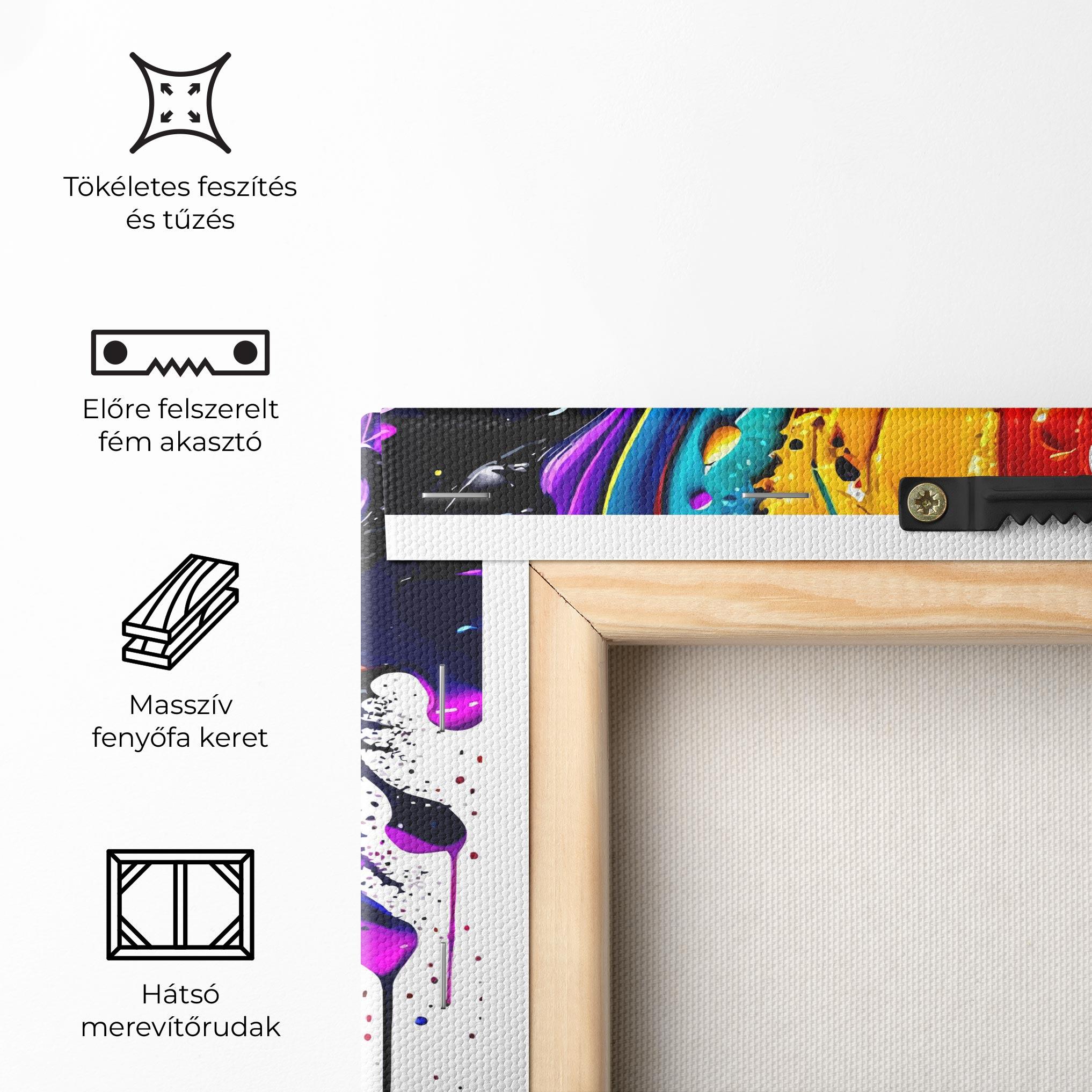 Vászonkép Beautiful Splash mockup 5