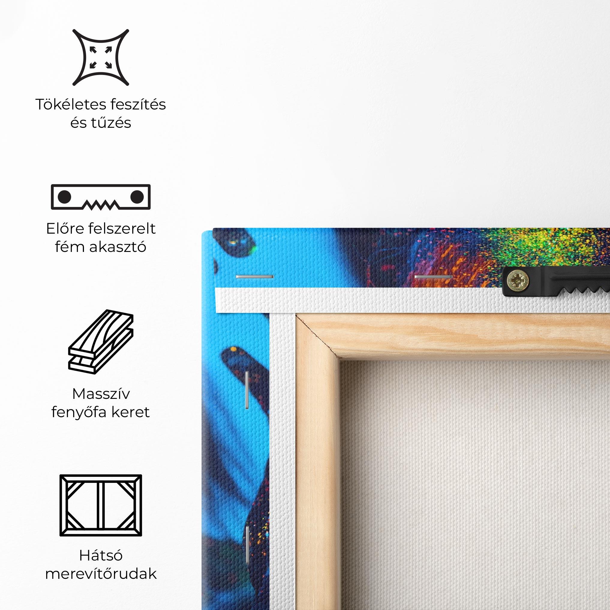 Vászonkép Fluorescent Couple mockup 5