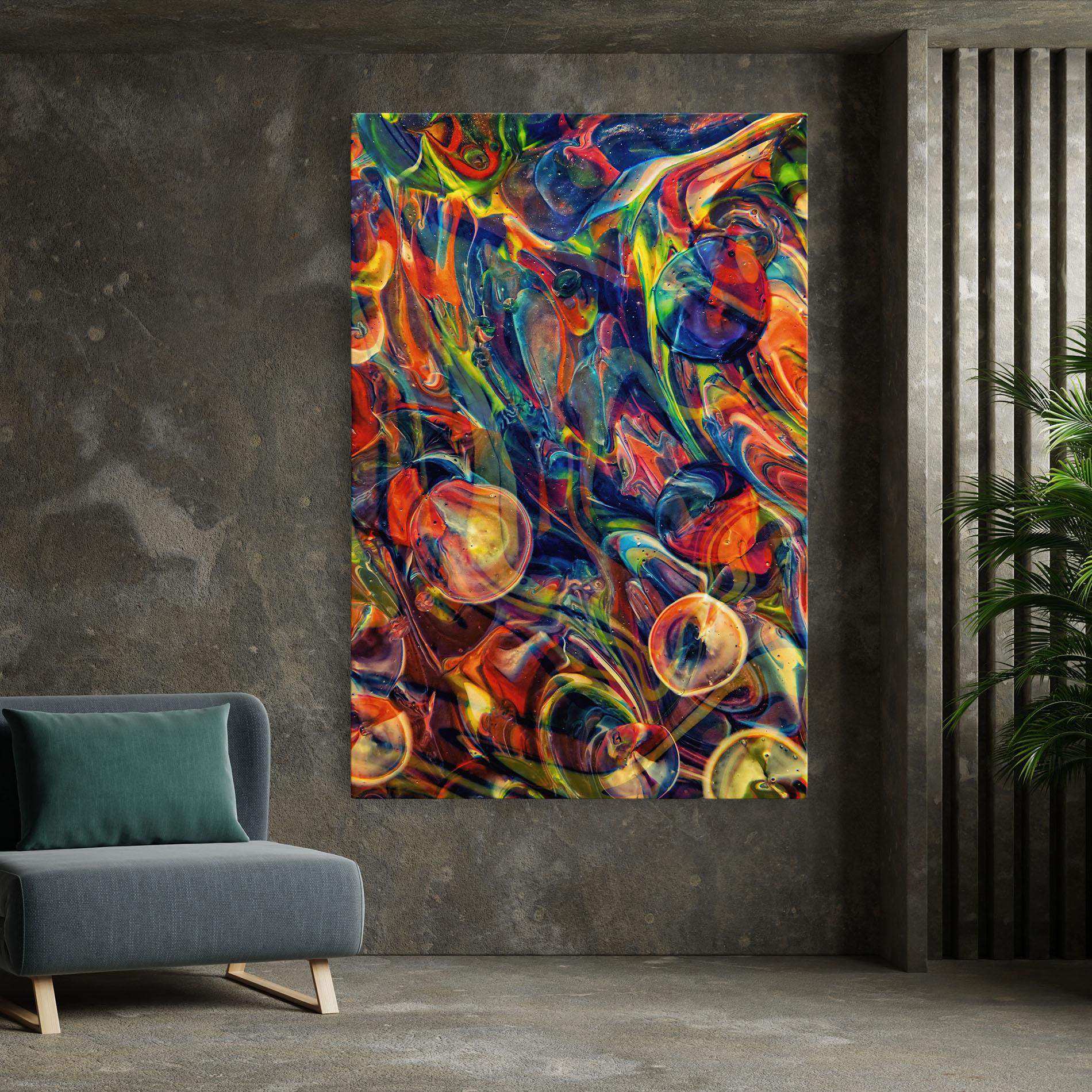 Vászonkép Abstract Glass mockup 7