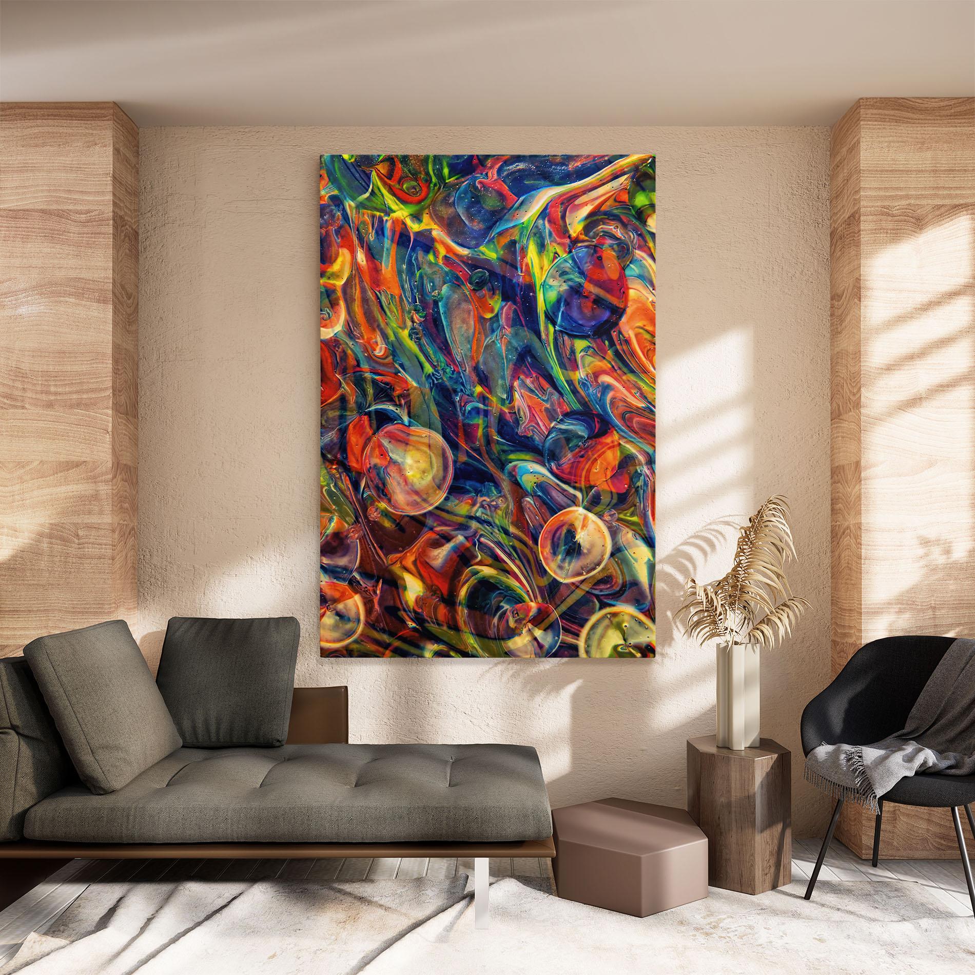 Vászonkép Abstract Glass mockup 8