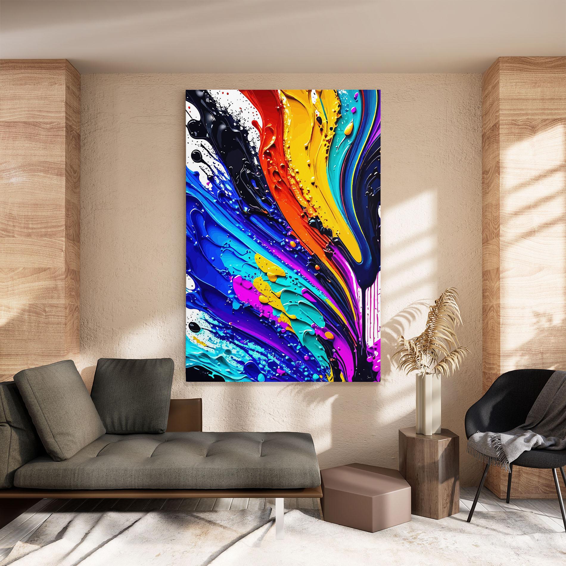 Vászonkép Beautiful Splash mockup 8