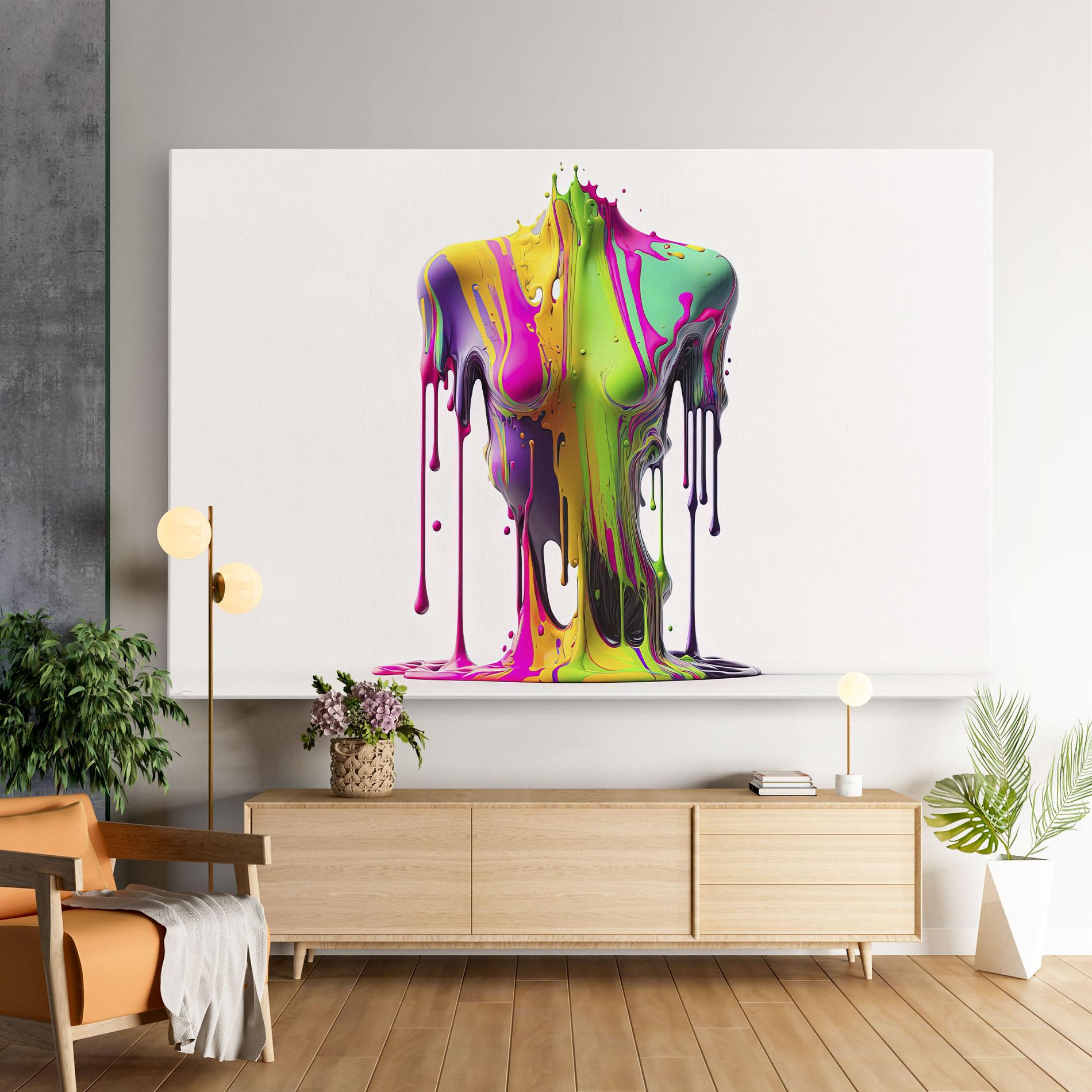 Vászonkép Colorful Body mockup 9