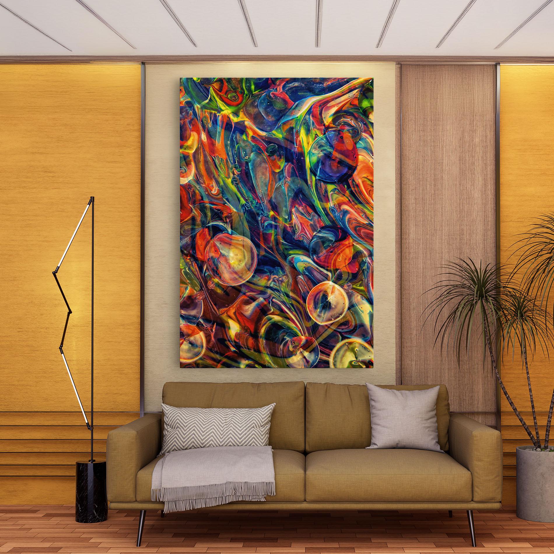 Vászonkép Abstract Glass mockup 9