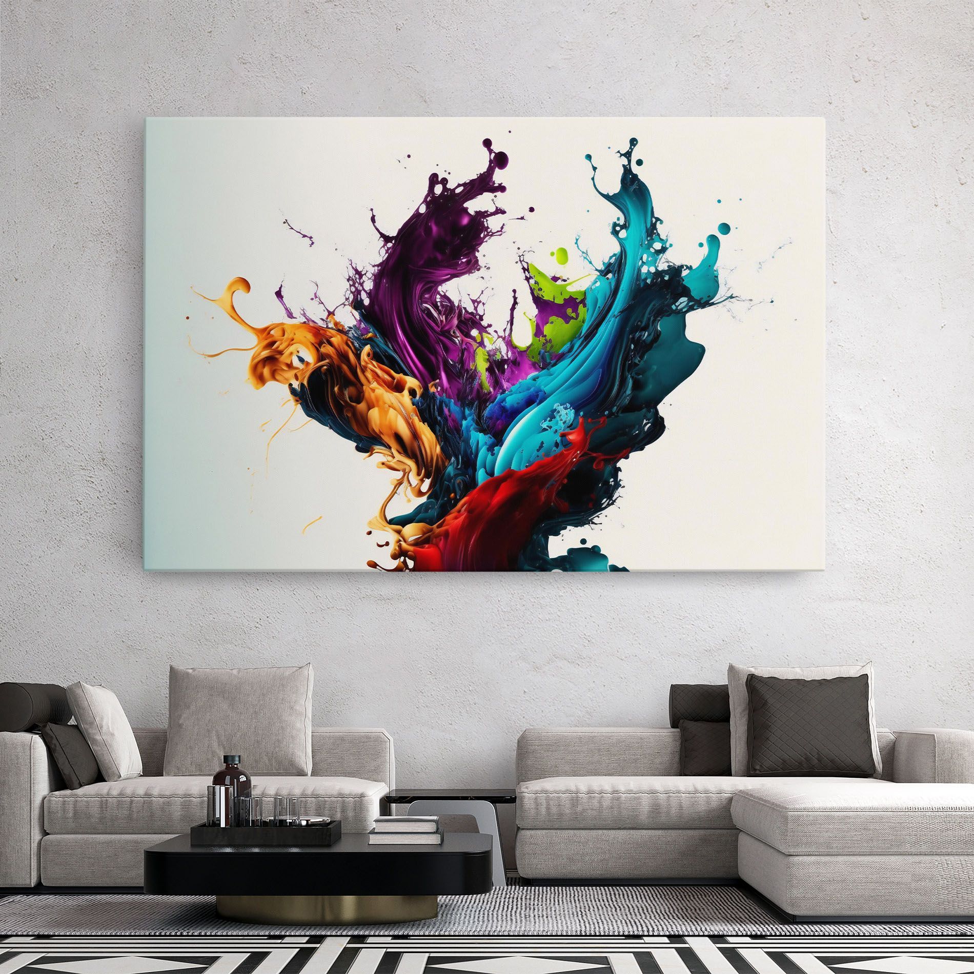 Dark Purple Splash mockup 2