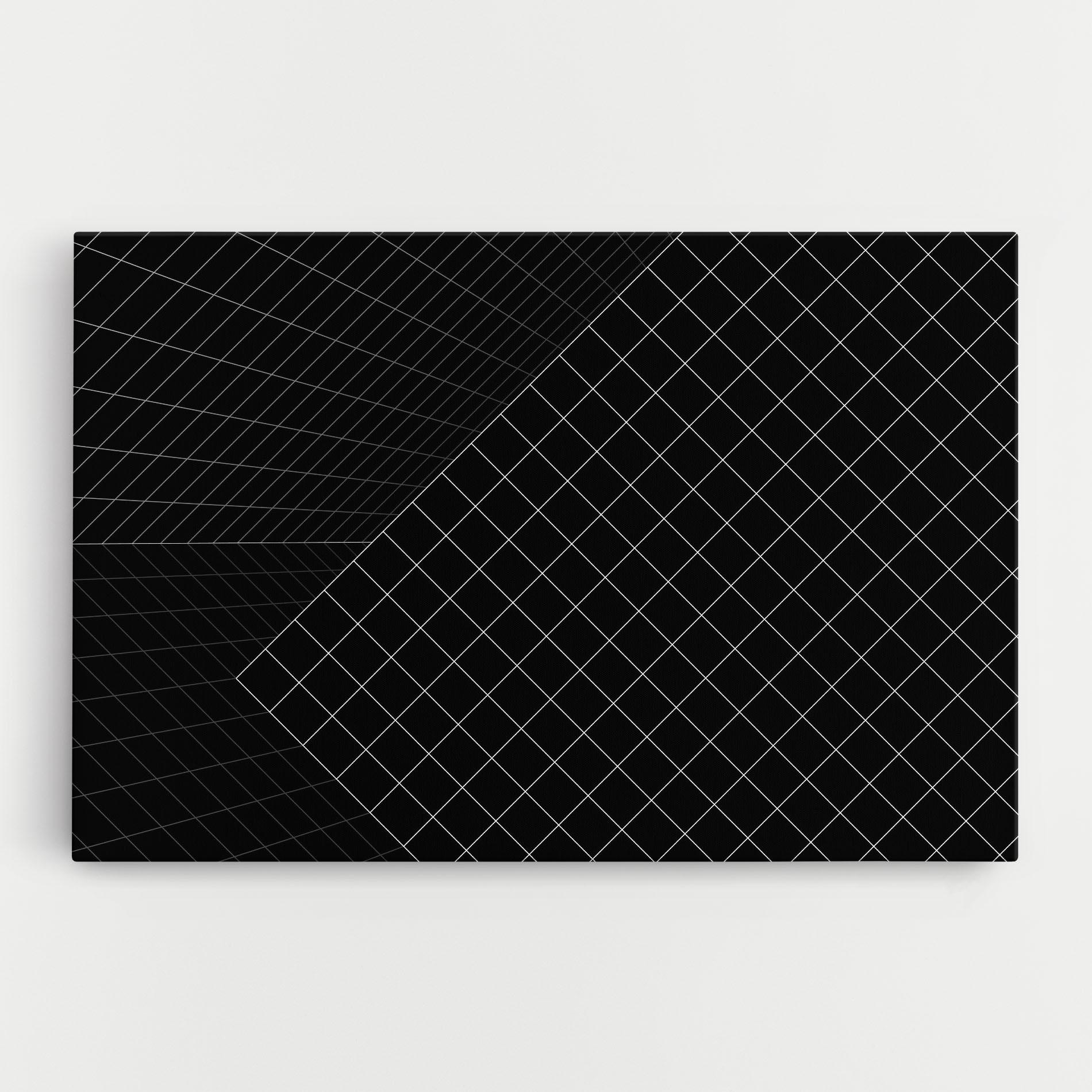 Vászonkép Black Square mockup 0