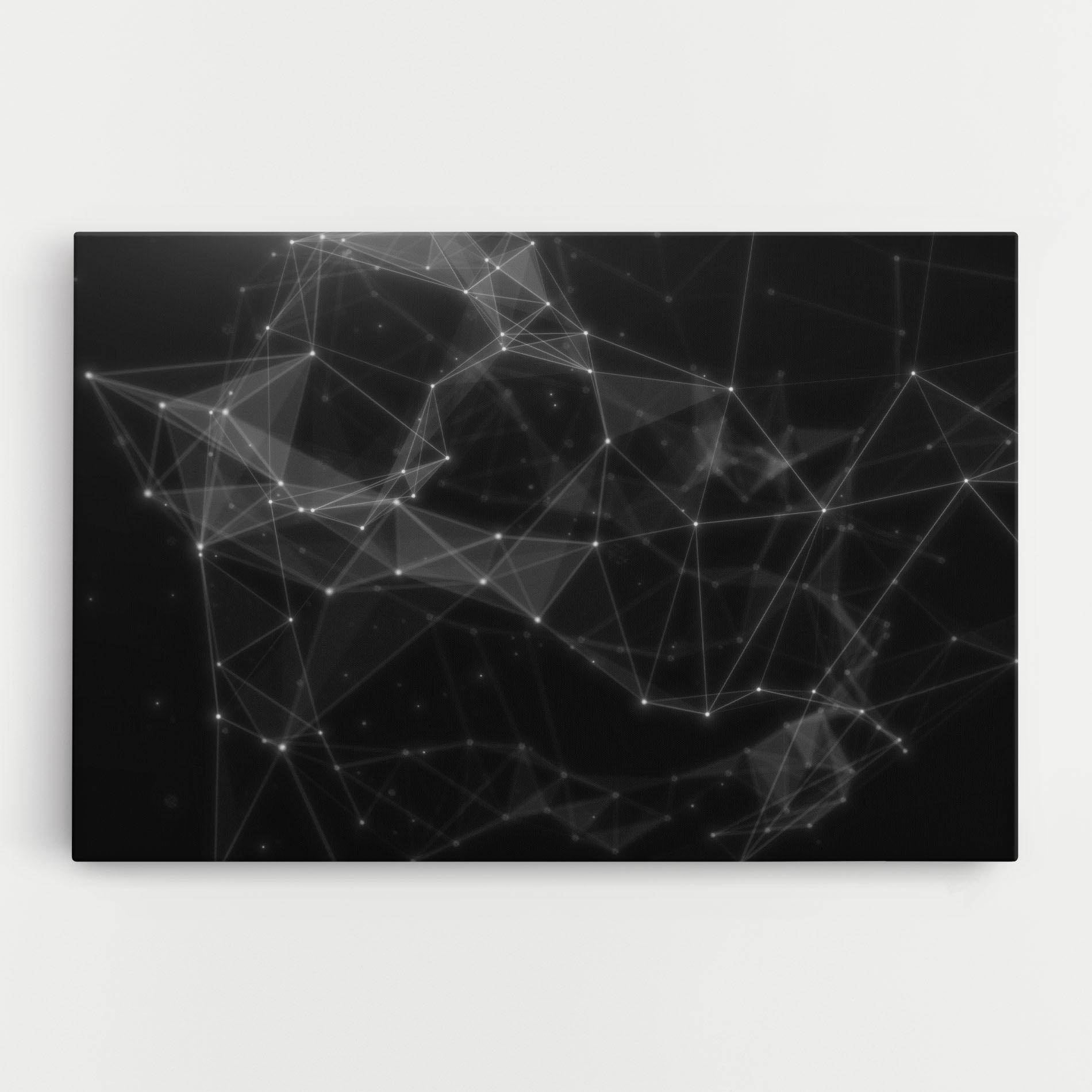 Vászonkép Connecting Lines mockup 0