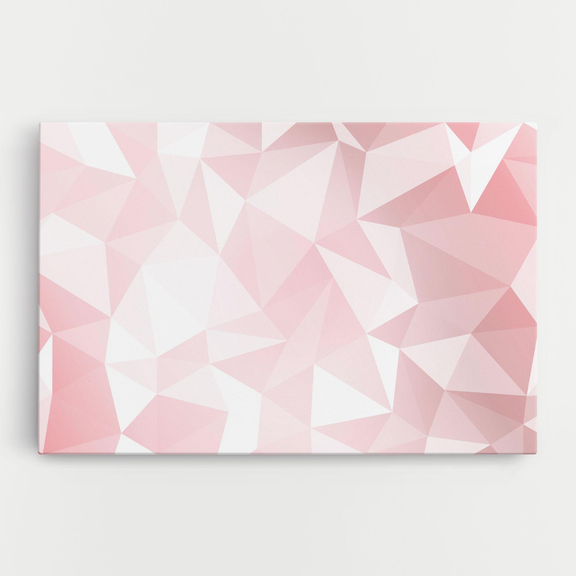 Vászonkép Pink Triangle mockup 0