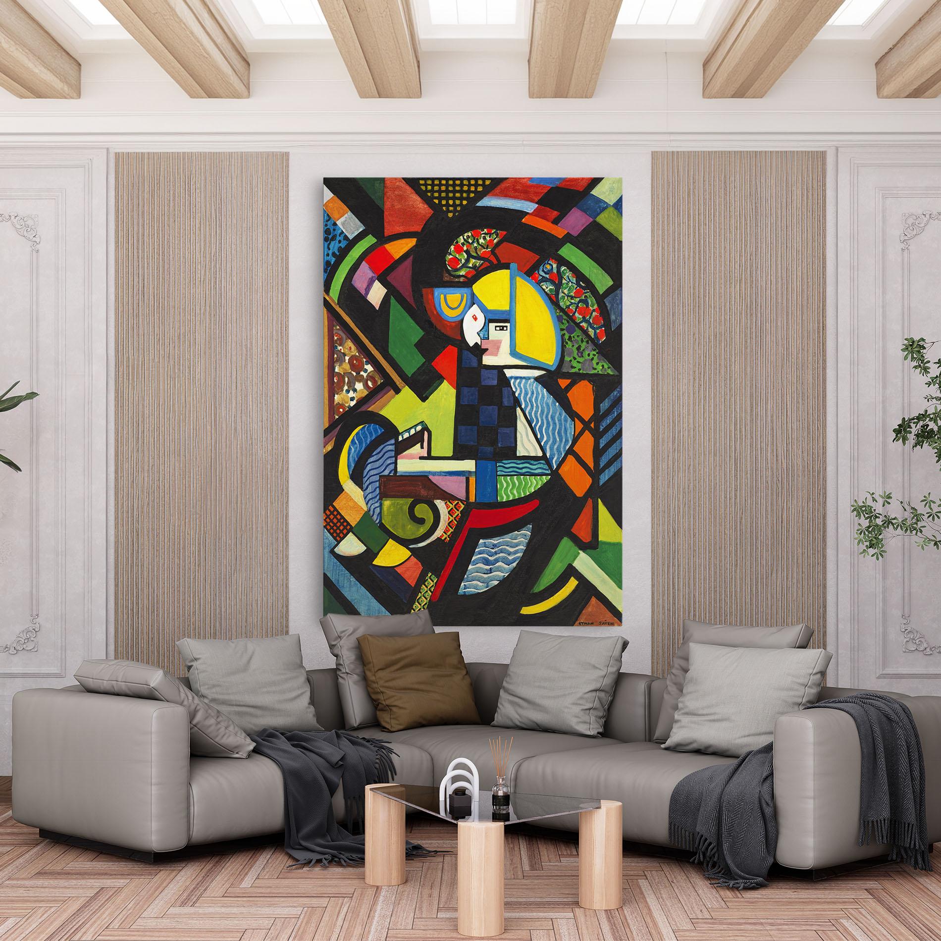 Vászonkép Mix Color Shapes mockup 6