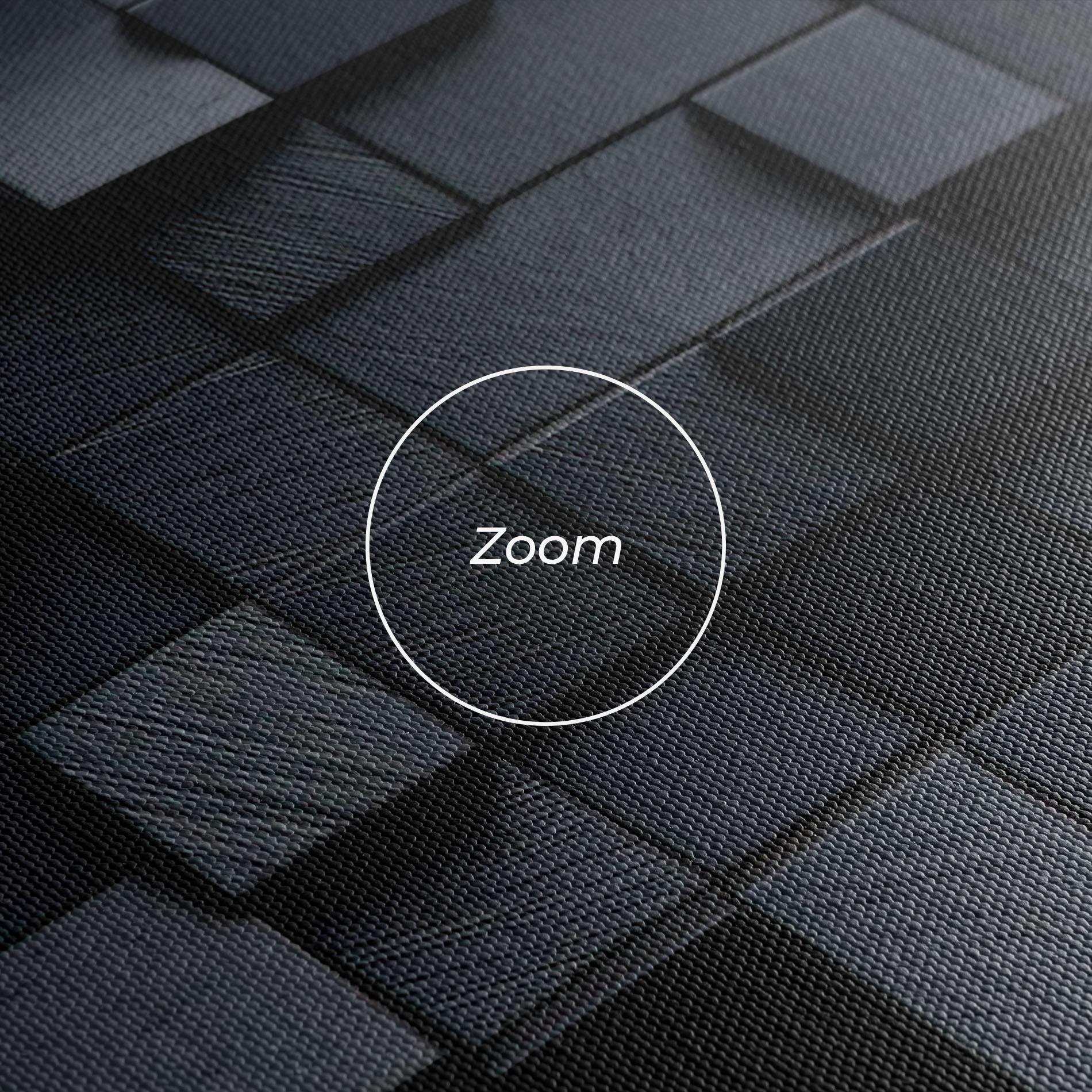 Vászonkép Black Square Pattern mockup 3