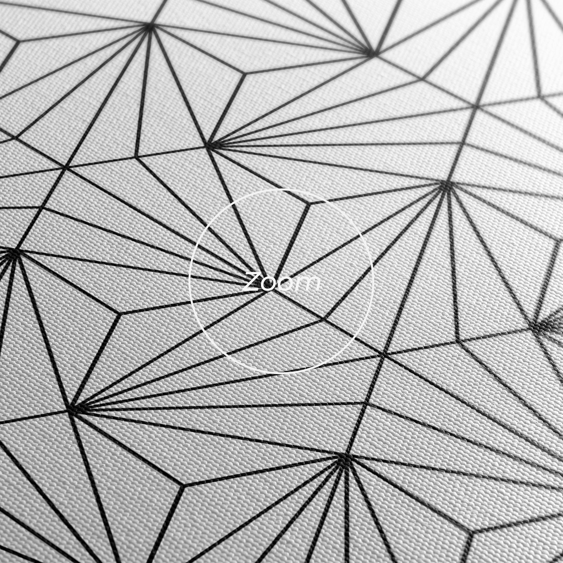 Vászonkép Black Triangle mockup 3