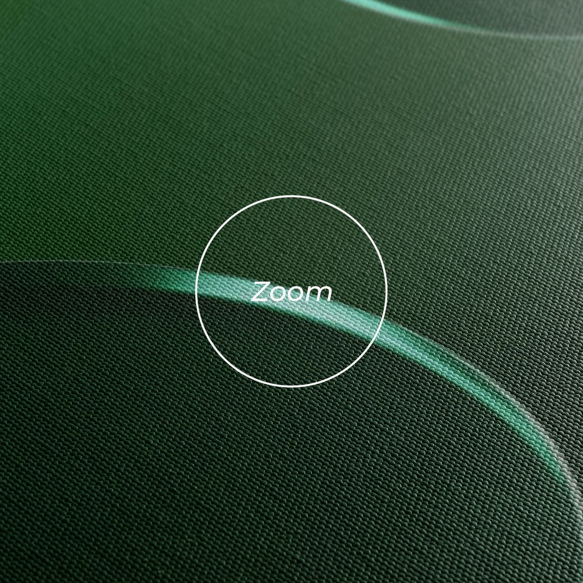 Green Circle Floating mockup 3