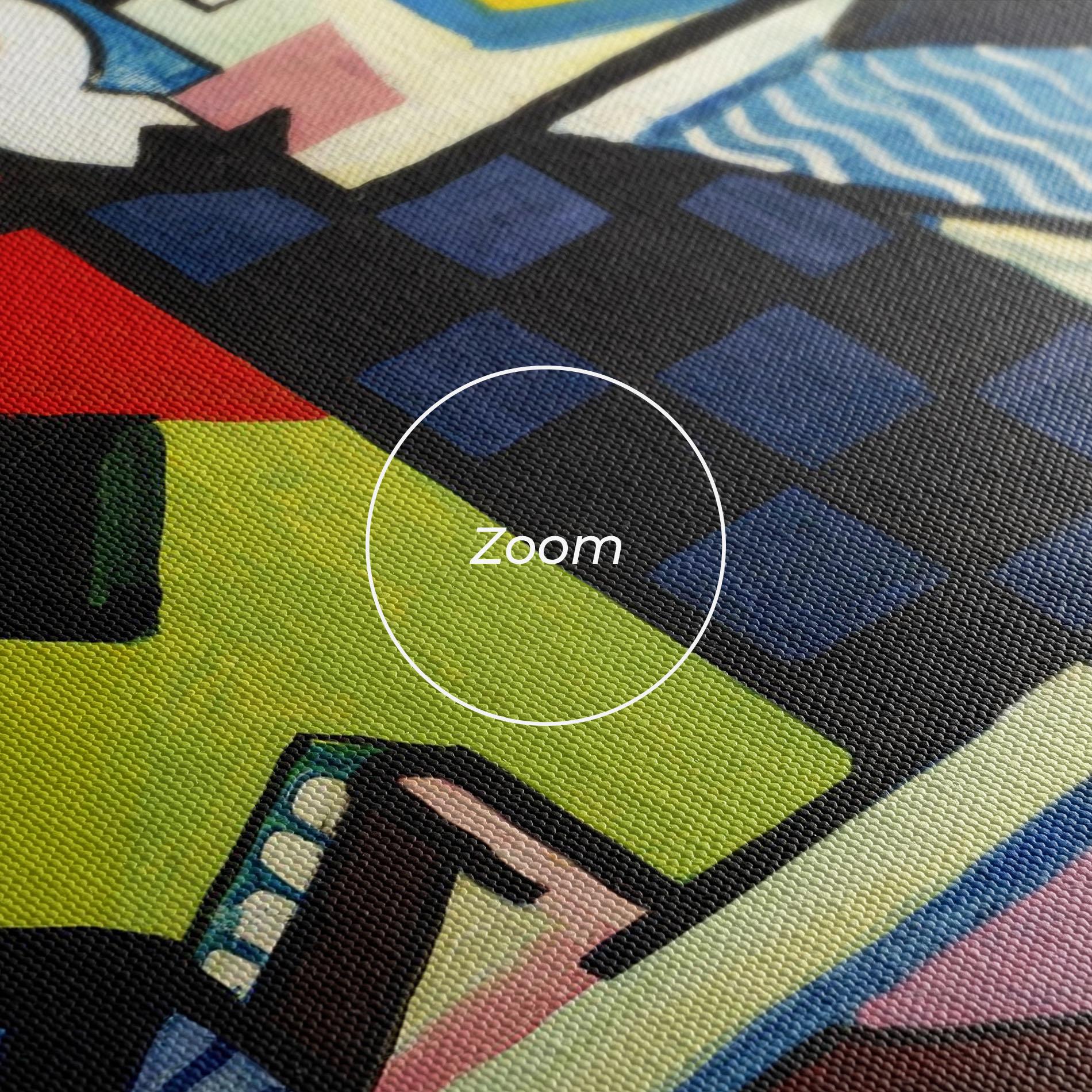 Vászonkép Mix Color Shapes mockup 3