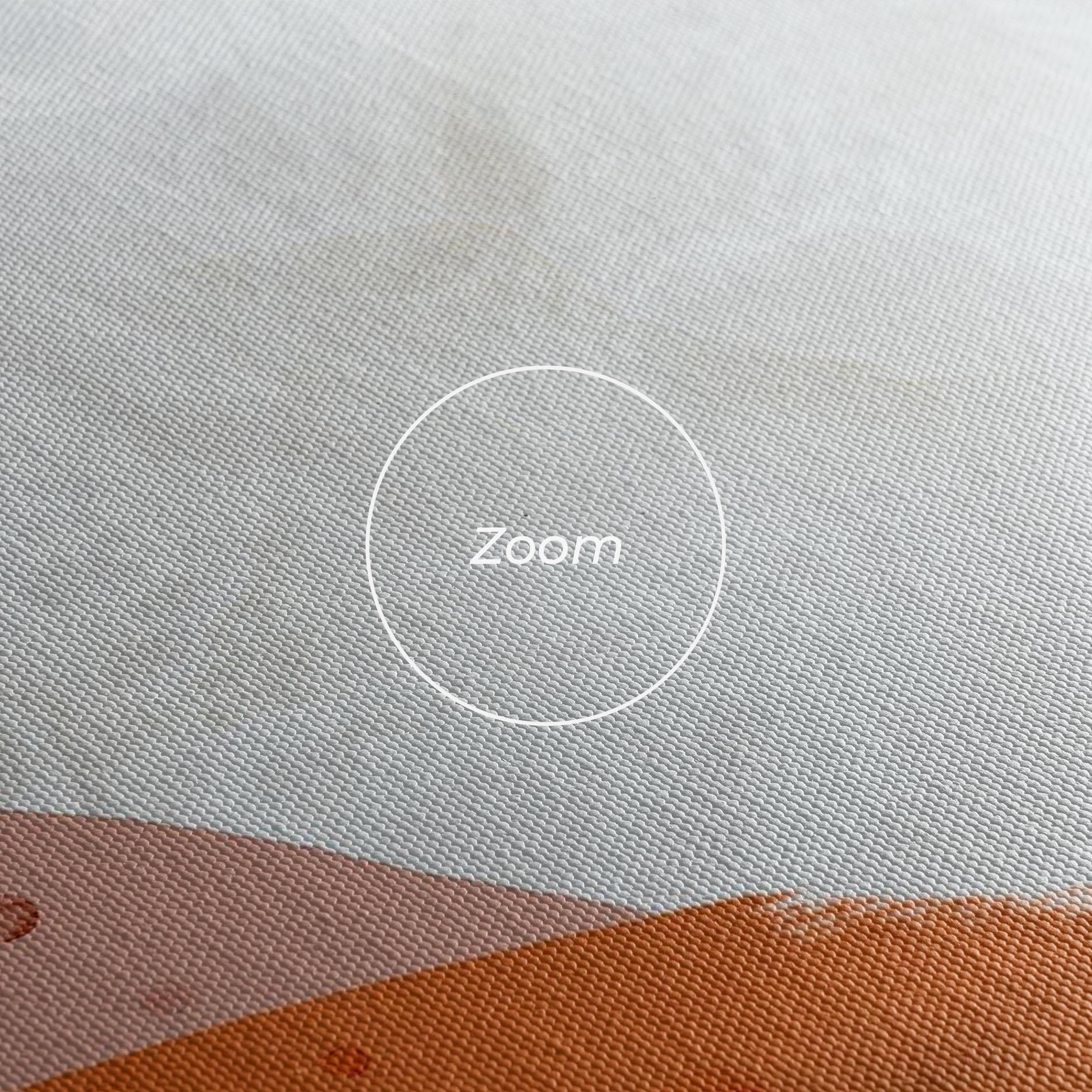 Vászonkép Orange Yellow Line mockup 3