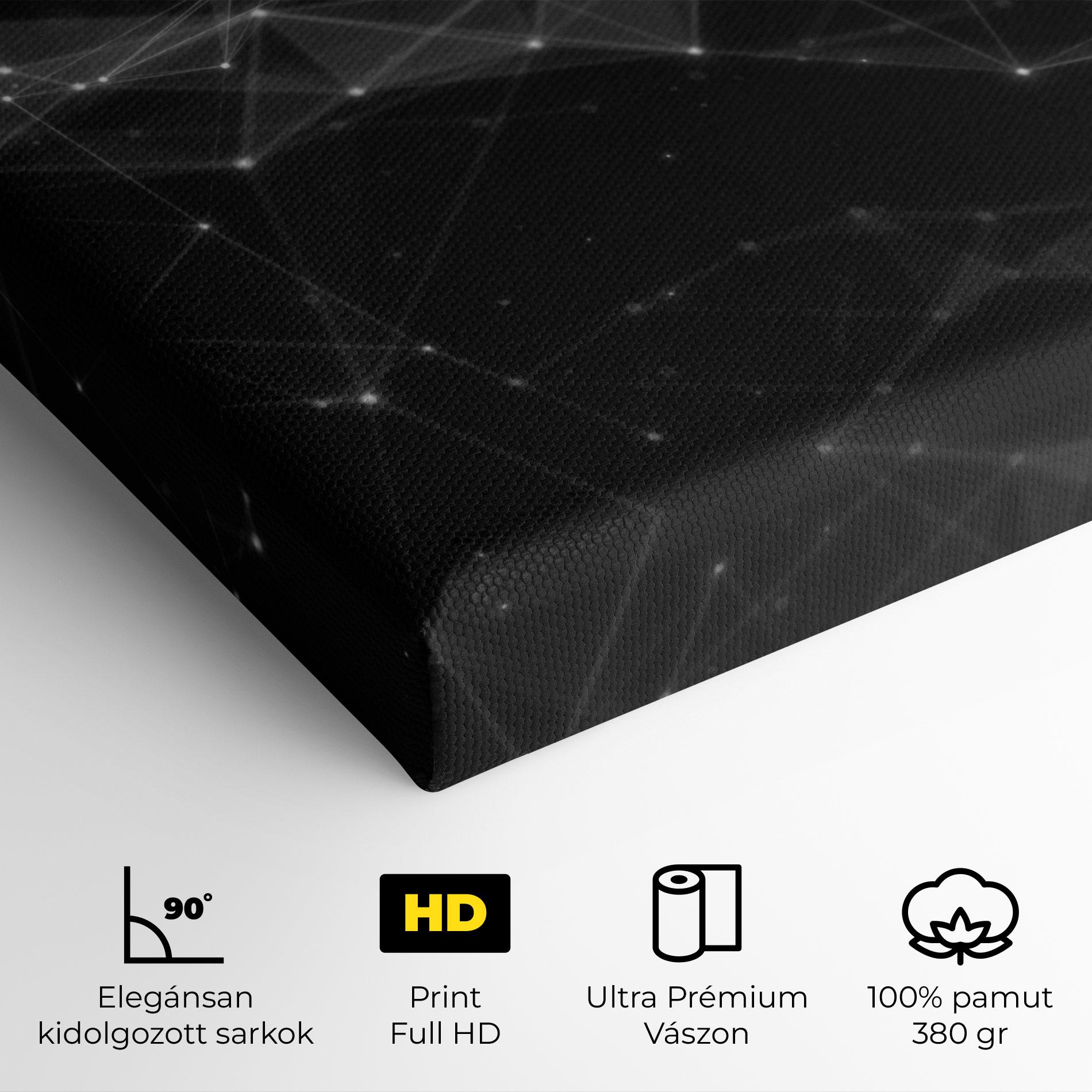 Vászonkép Connecting Lines mockup 4