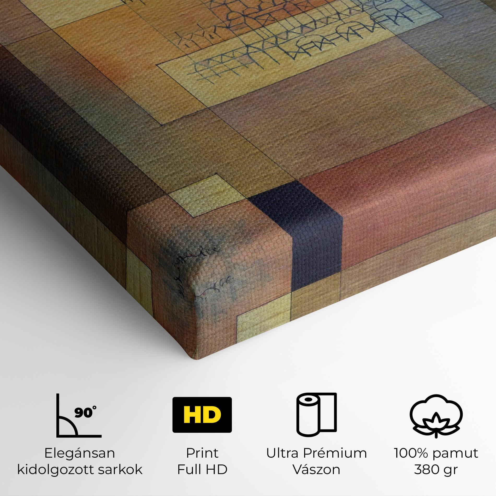 Vászonkép Water Color Square mockup 4