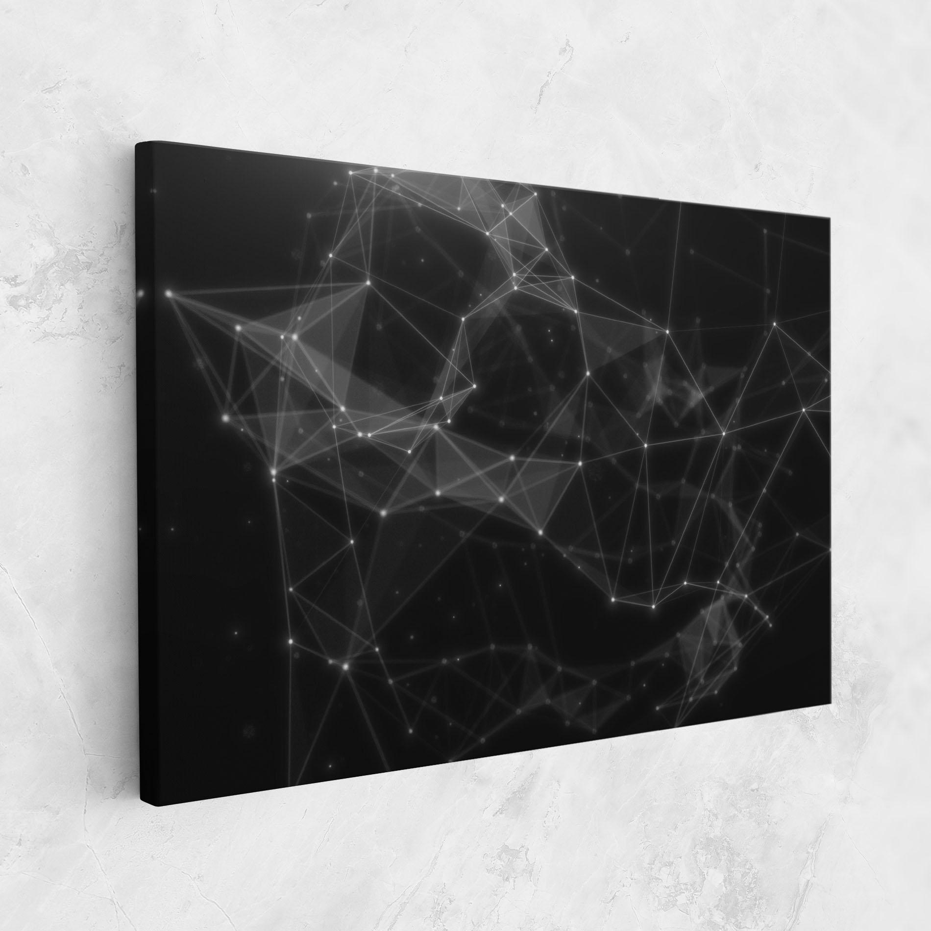 Vászonkép Connecting Lines mockup 1