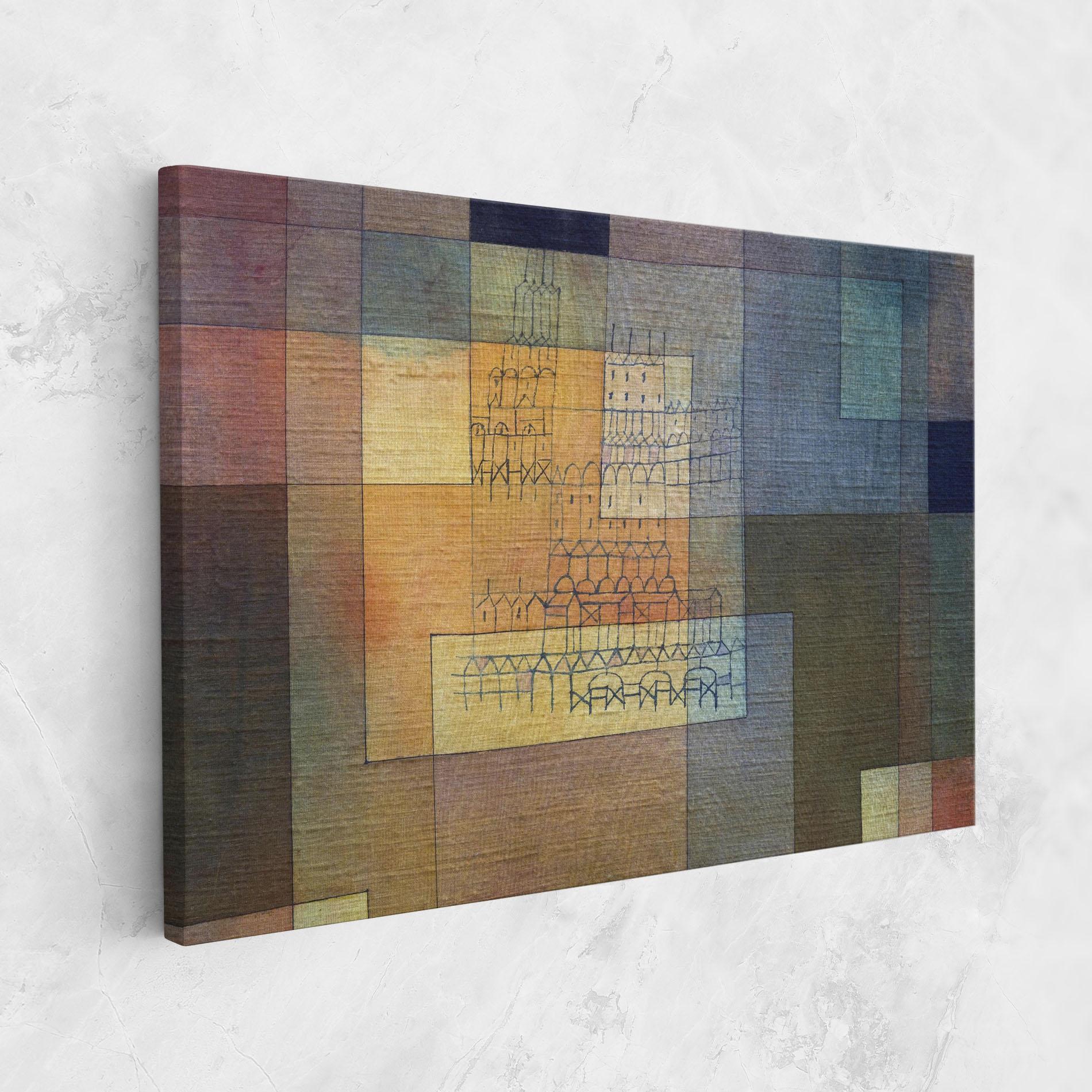 Vászonkép Water Color Square mockup 1