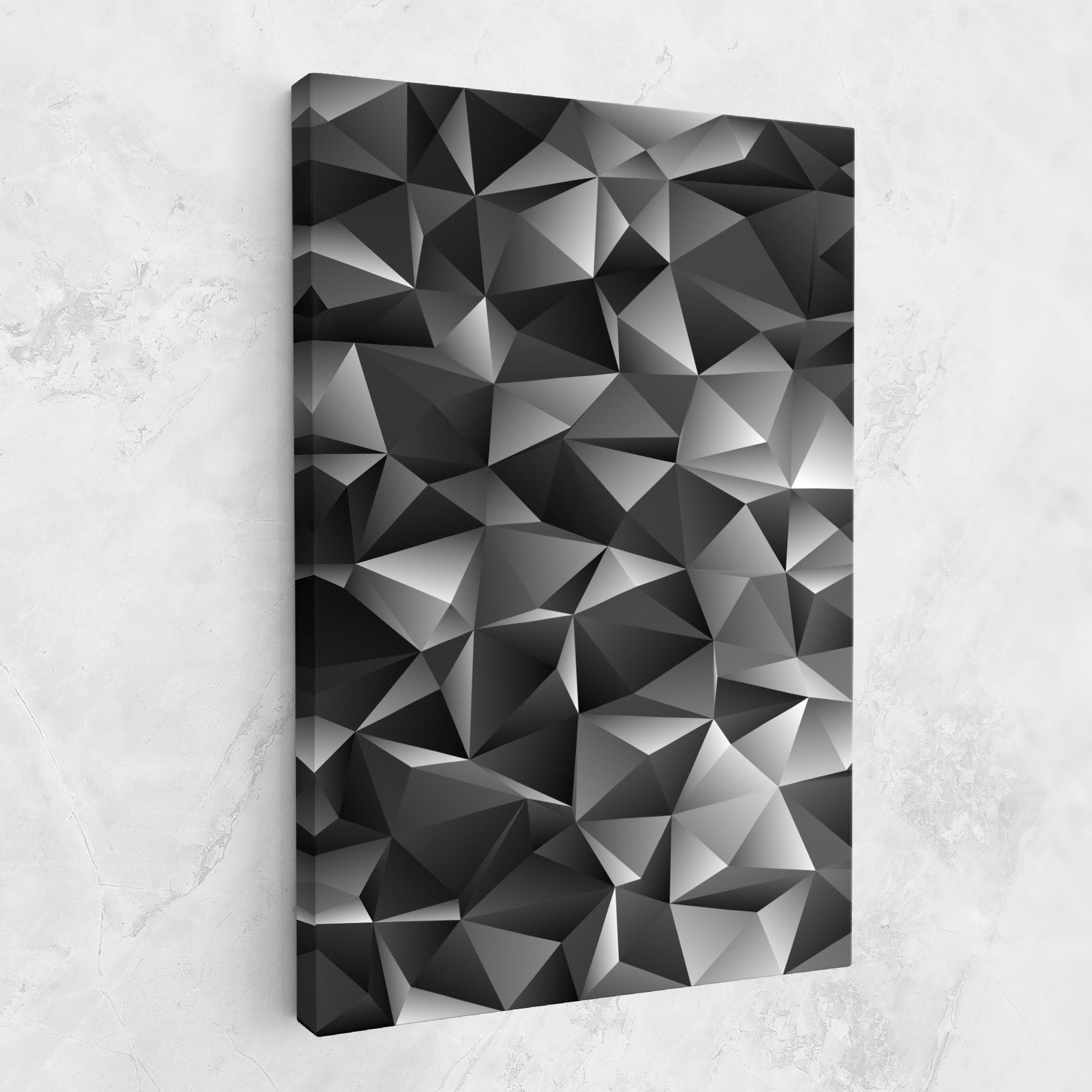 Black Triangle Pattern mockup 1