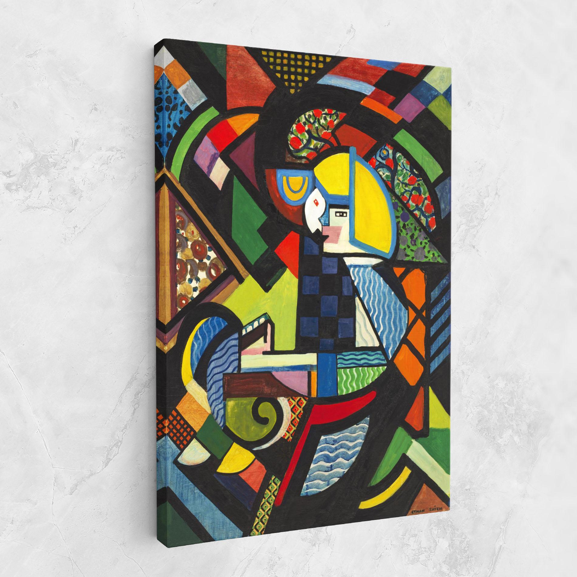 Vászonkép Mix Color Shapes mockup 1