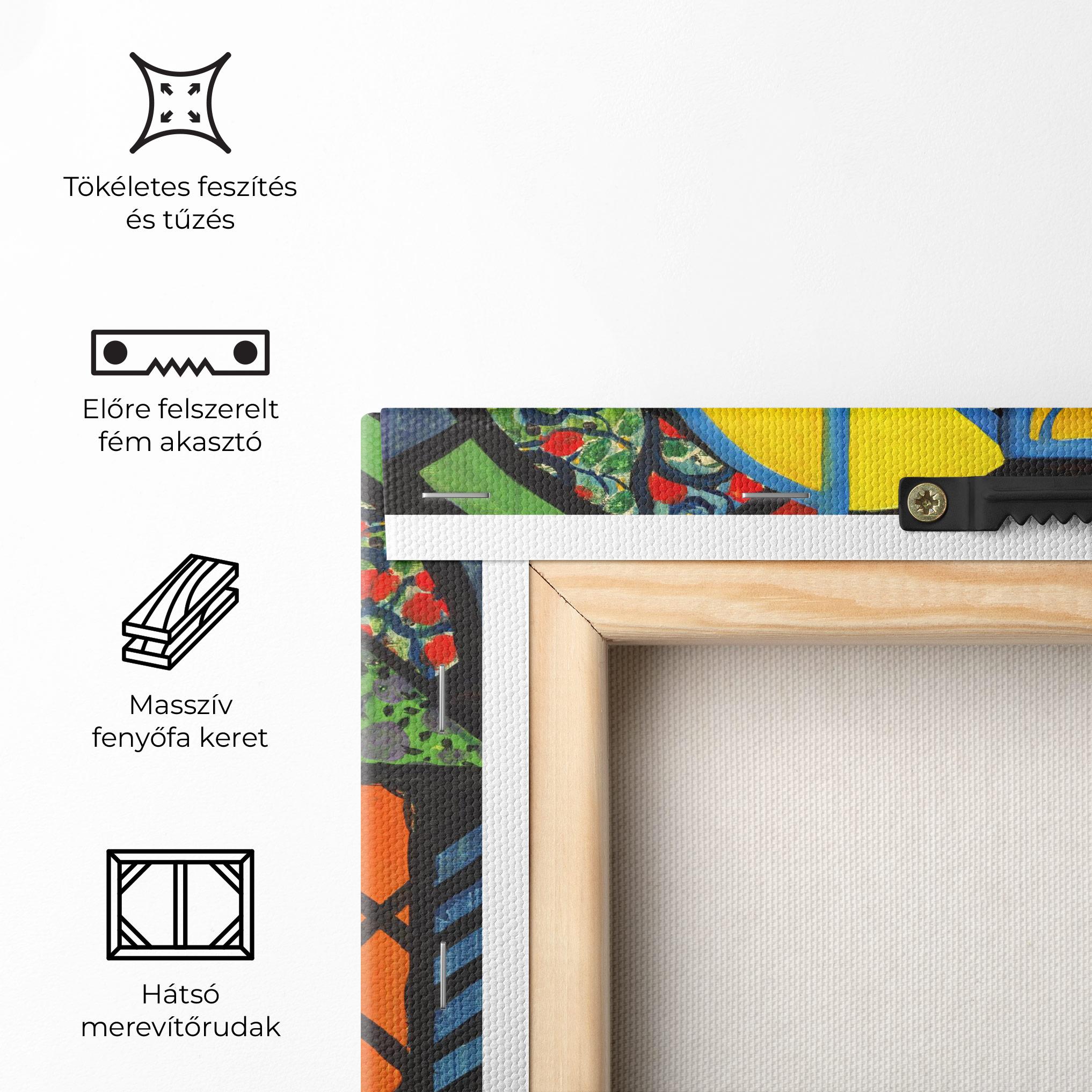 Vászonkép Mix Color Shapes mockup 5