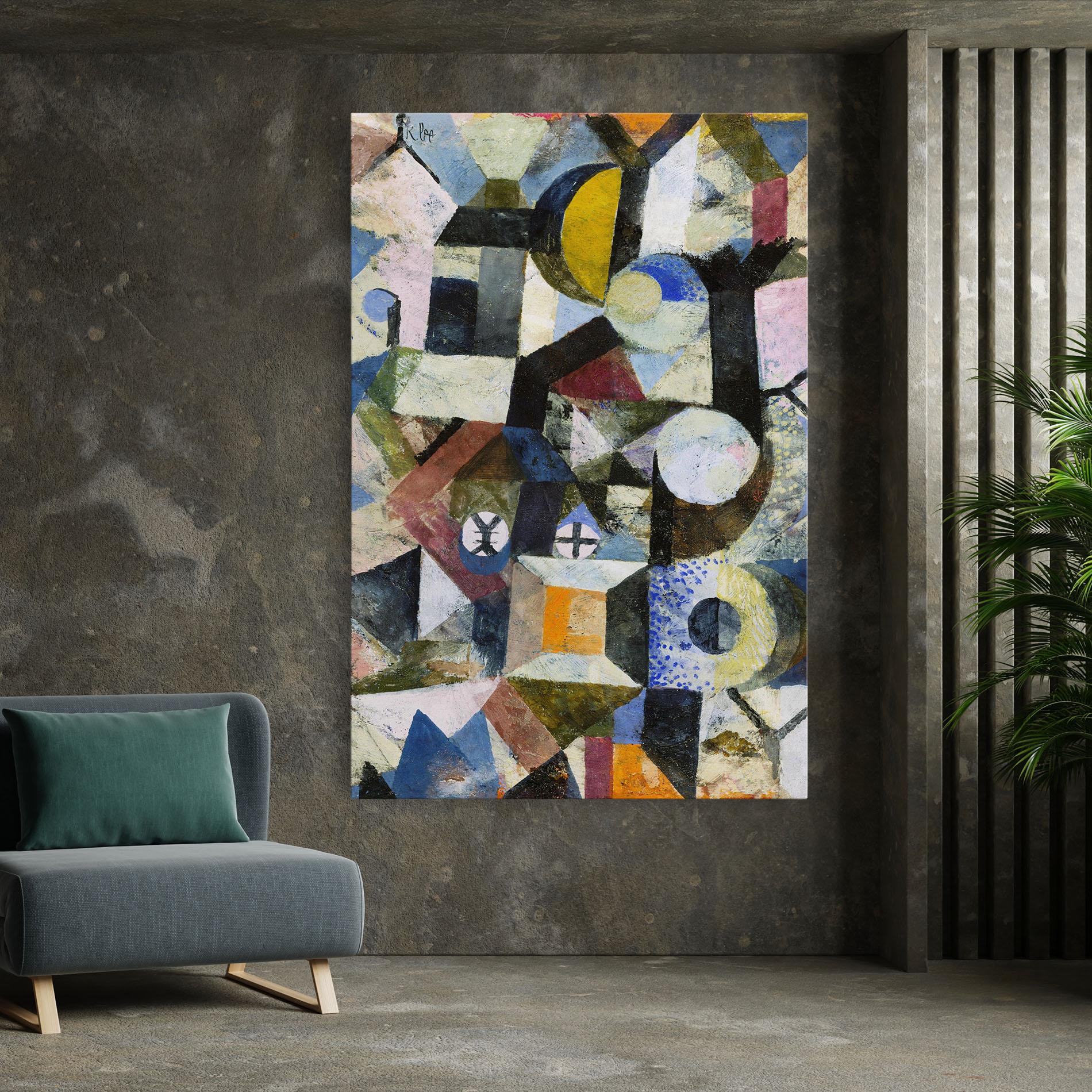 Vászonkép Abstract Geometric mockup 7