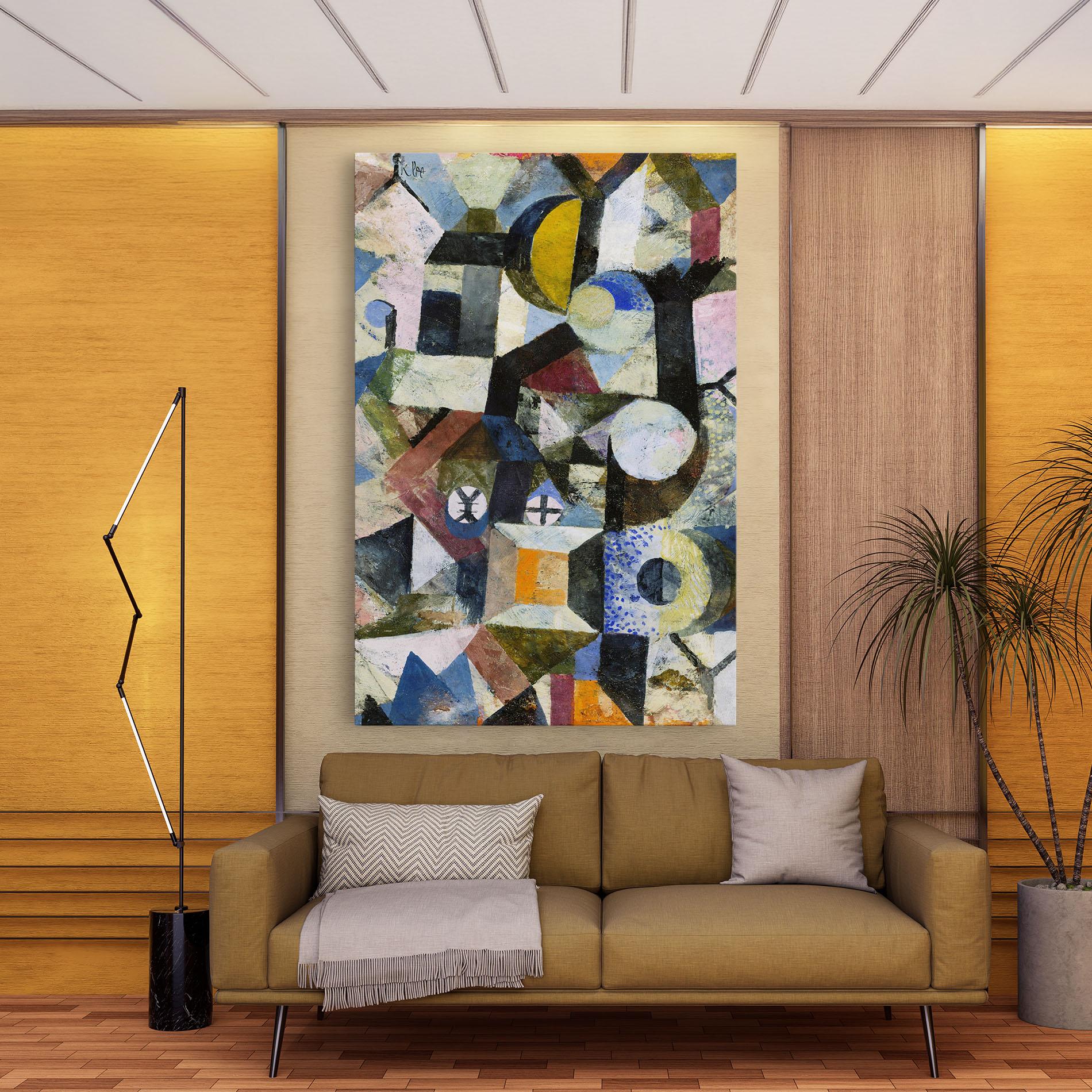 Vászonkép Abstract Geometric mockup 9