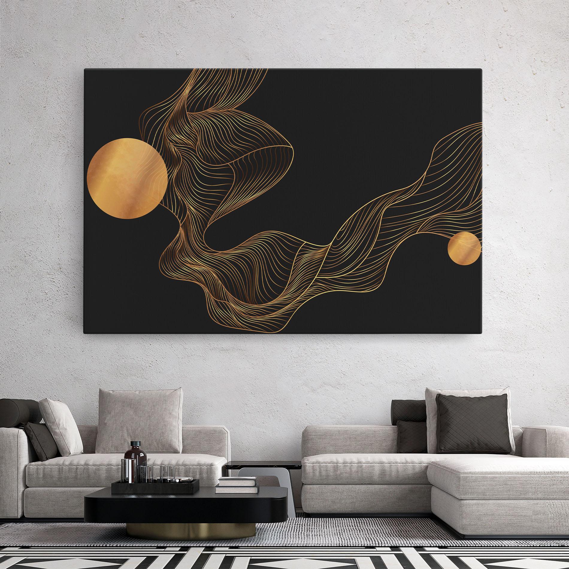 Vászonkép Frecventa Abstracta mockup 2