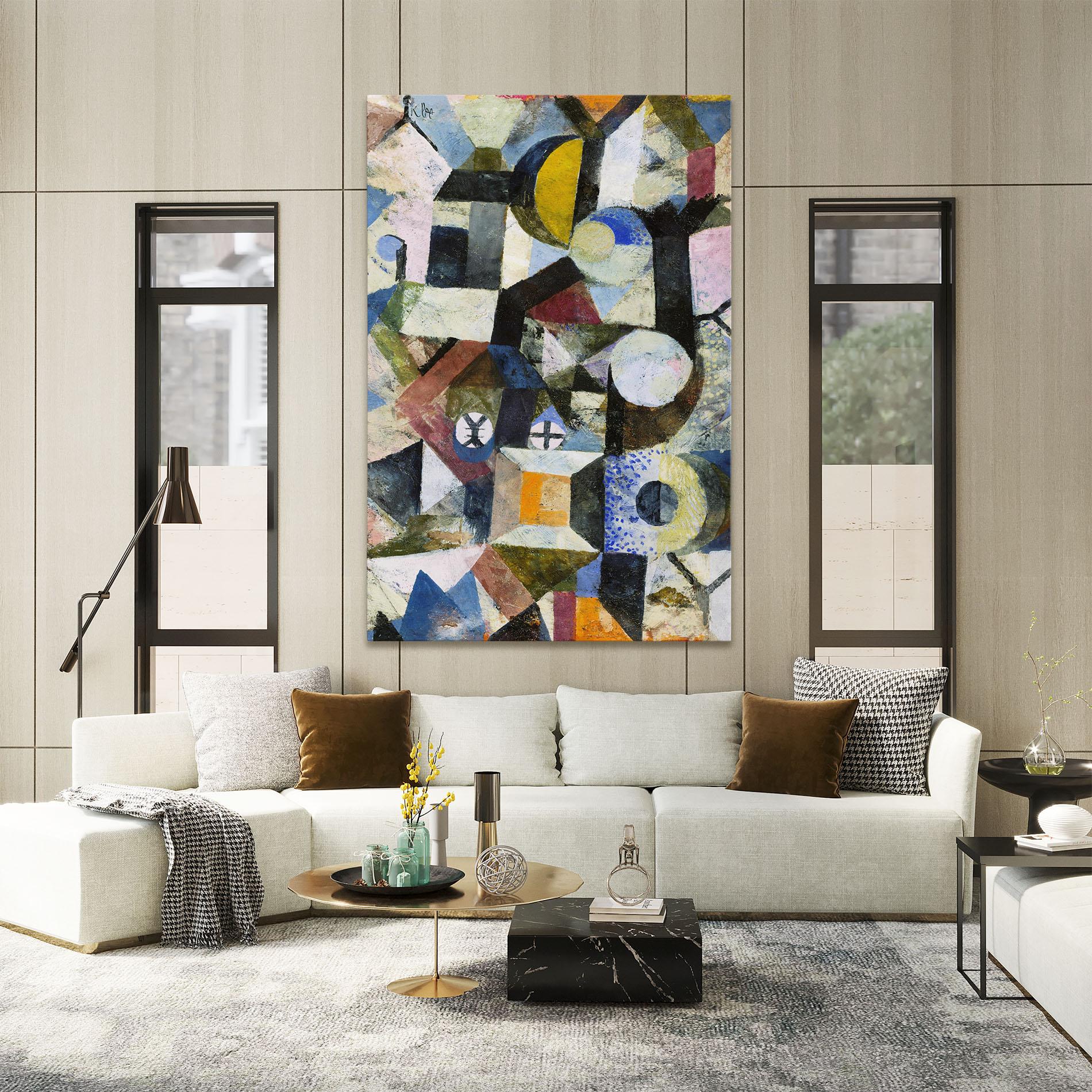 Vászonkép Abstract Geometric mockup 2