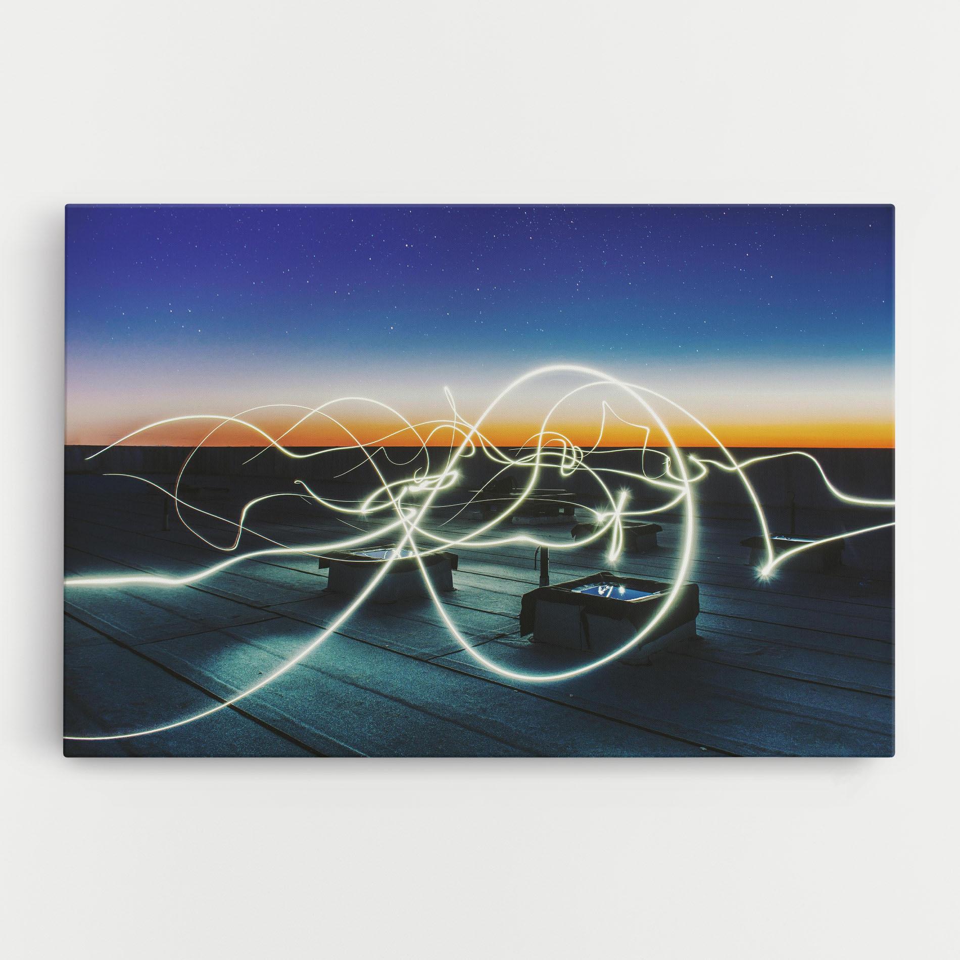 Vászonkép White Light Floating mockup 0