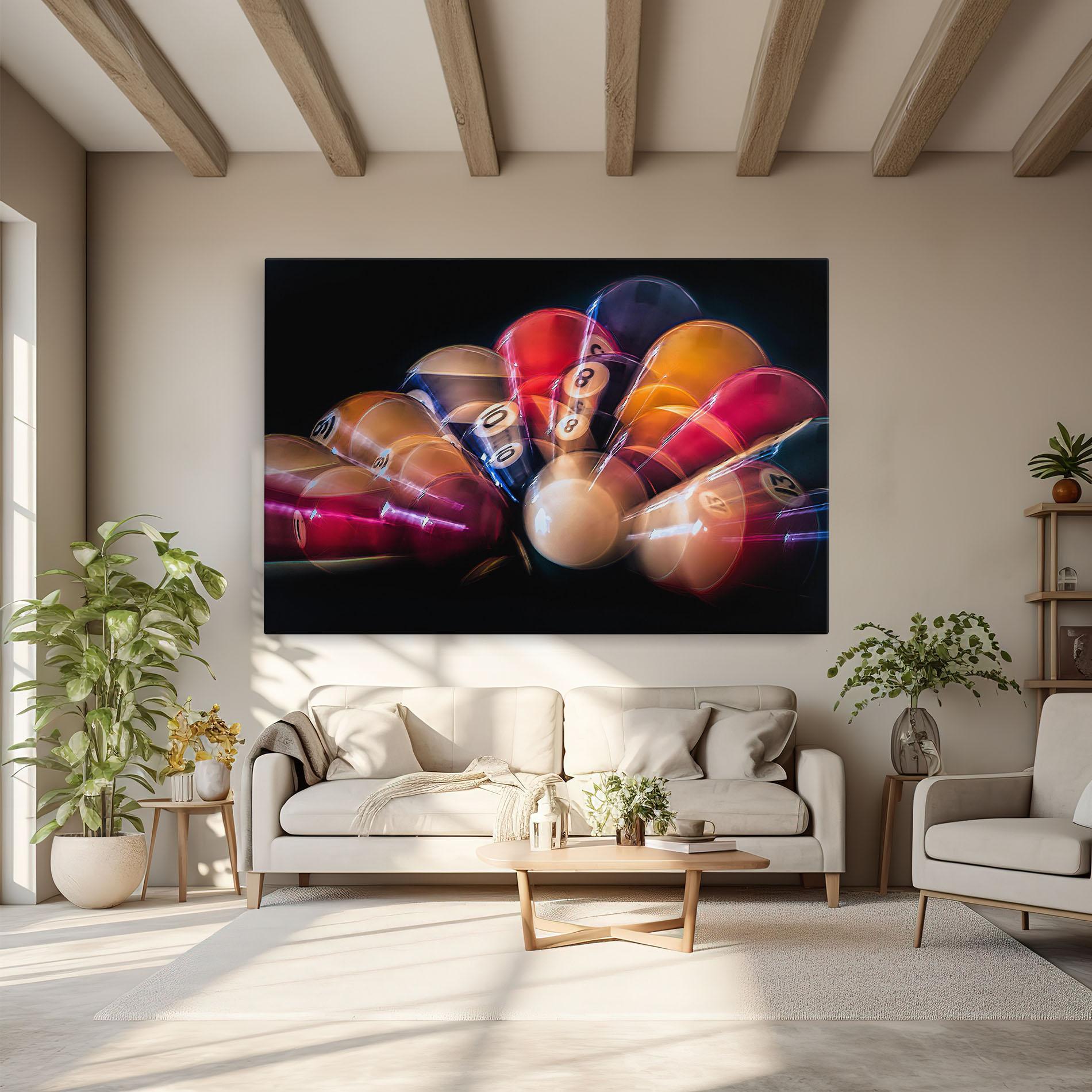 Vászonkép Bowling Balls mockup 6