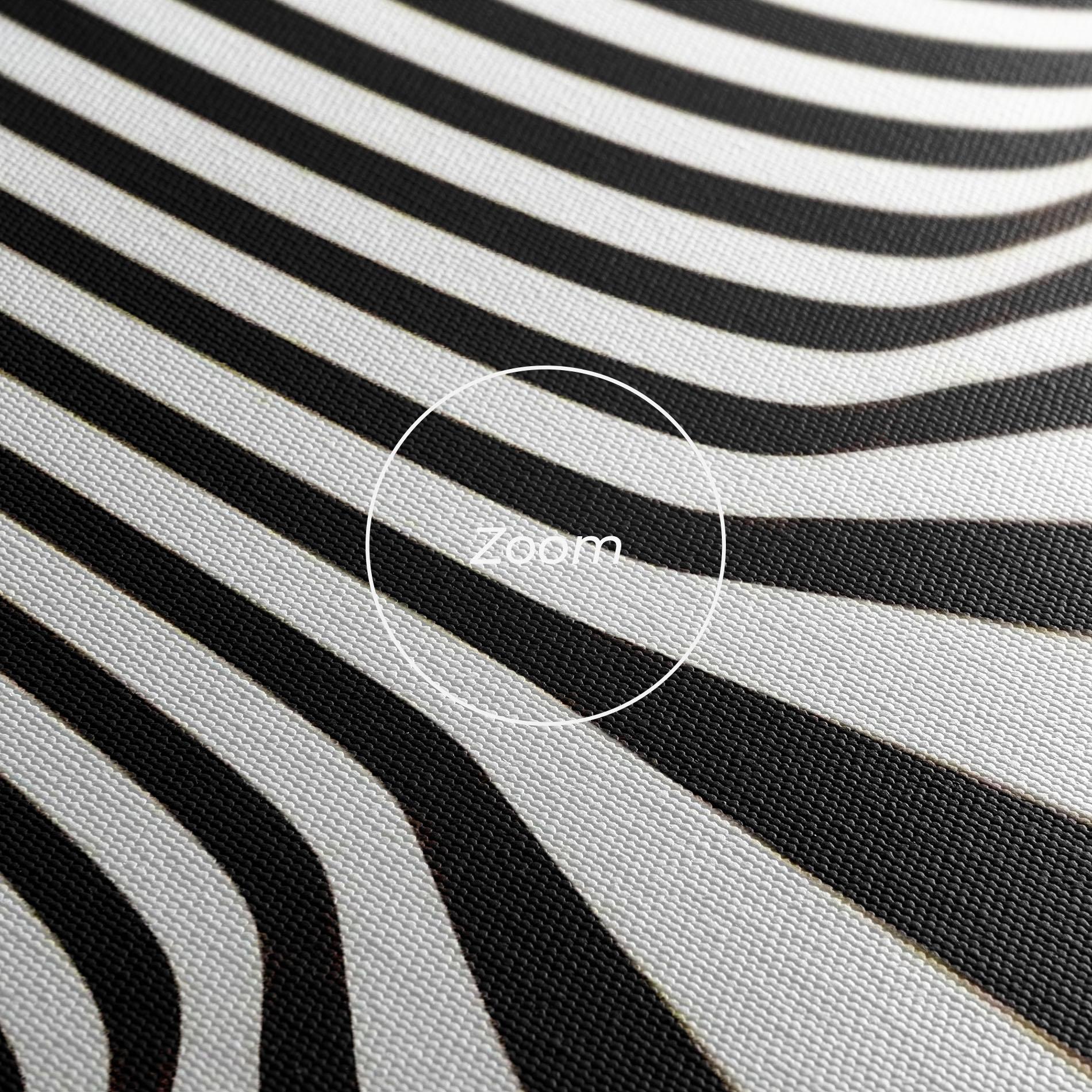 Vászonkép Black And White Illusion mockup 3